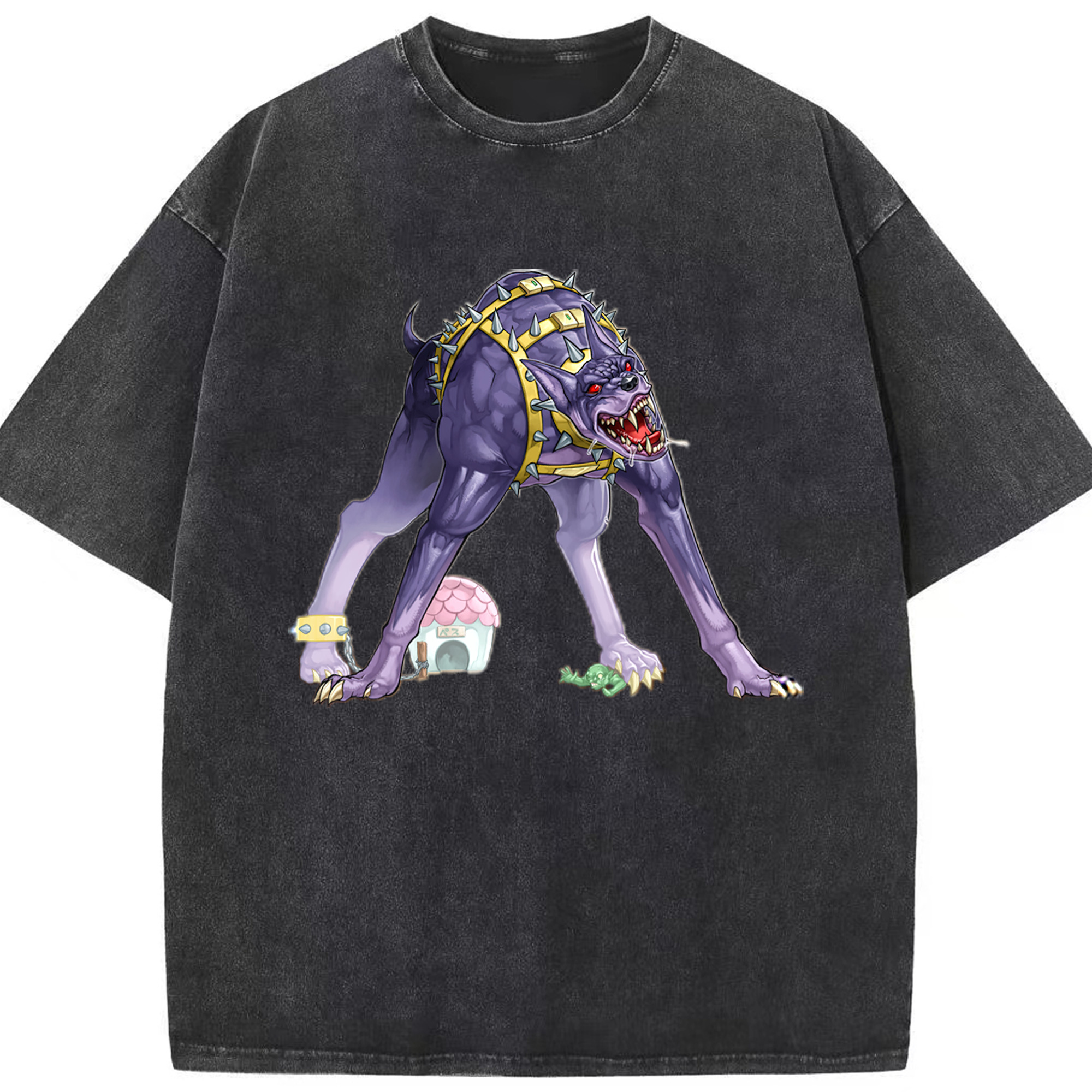 （画像用） 遊☆戯☆王 Yu-Gi-Oh! 綿100% ヴィンテージ風 半袖Tシャツ（フロントプリント）