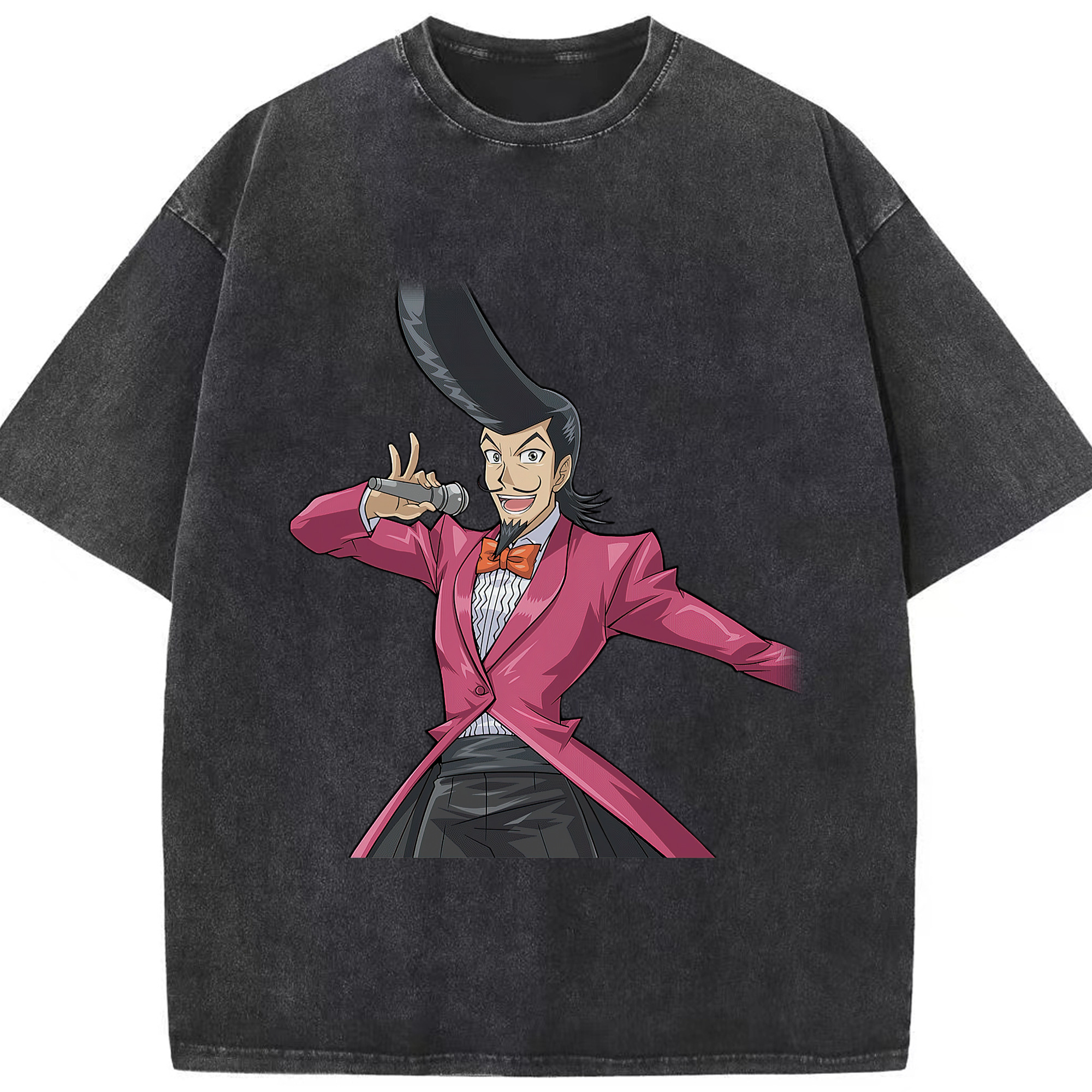 （画像用） 遊☆戯☆王 Yu-Gi-Oh! 綿100% ヴィンテージ風 半袖Tシャツ（フロントプリント）