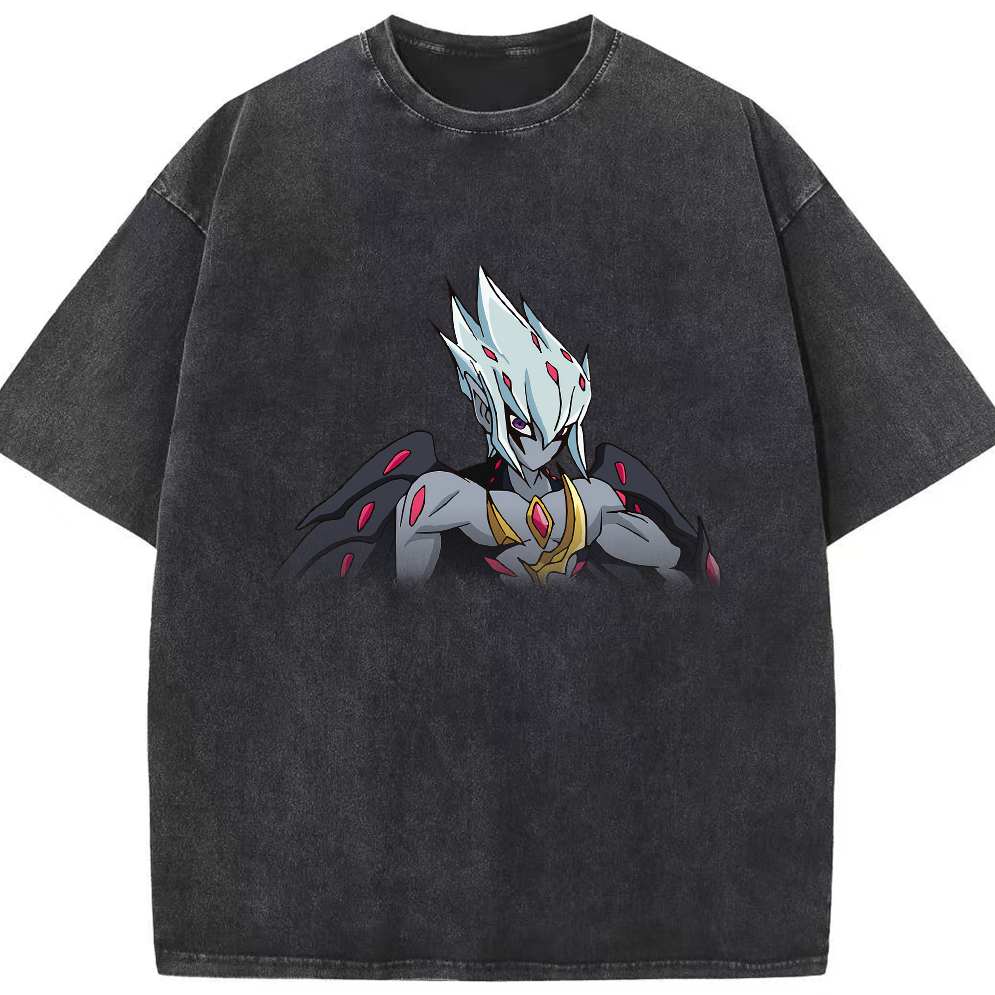 （画像用） 遊☆戯☆王 Yu-Gi-Oh! 綿100% ヴィンテージ風 半袖Tシャツ（フロントプリント）