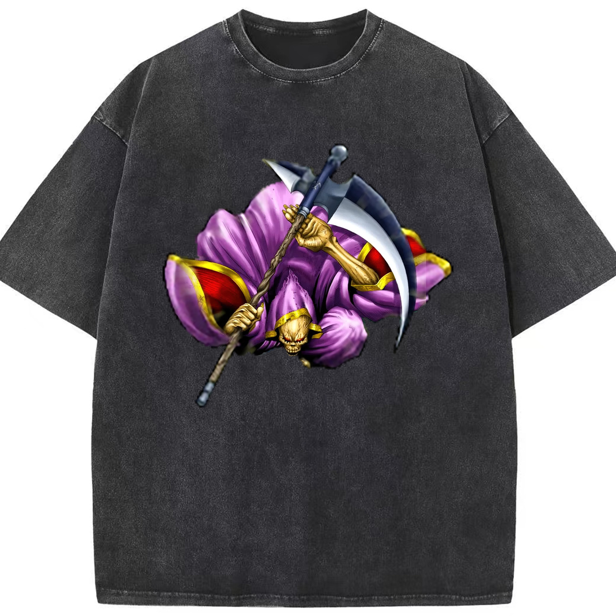 （画像用） 遊☆戯☆王 Yu-Gi-Oh! 綿100% ヴィンテージ風 半袖Tシャツ（フロントプリント）