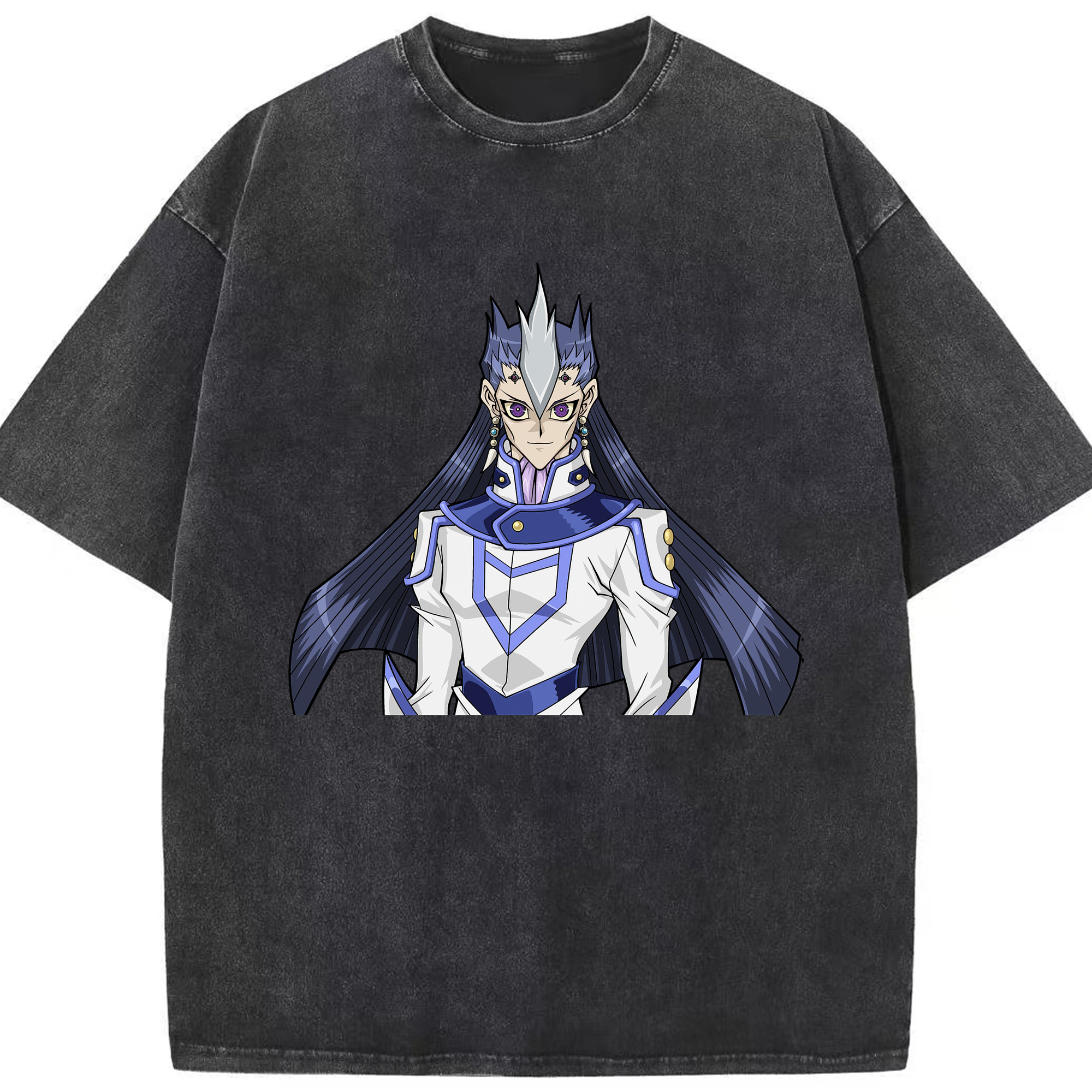 （画像用） 遊☆戯☆王 Yu-Gi-Oh! 綿100% ヴィンテージ風 半袖Tシャツ（フロントプリント）