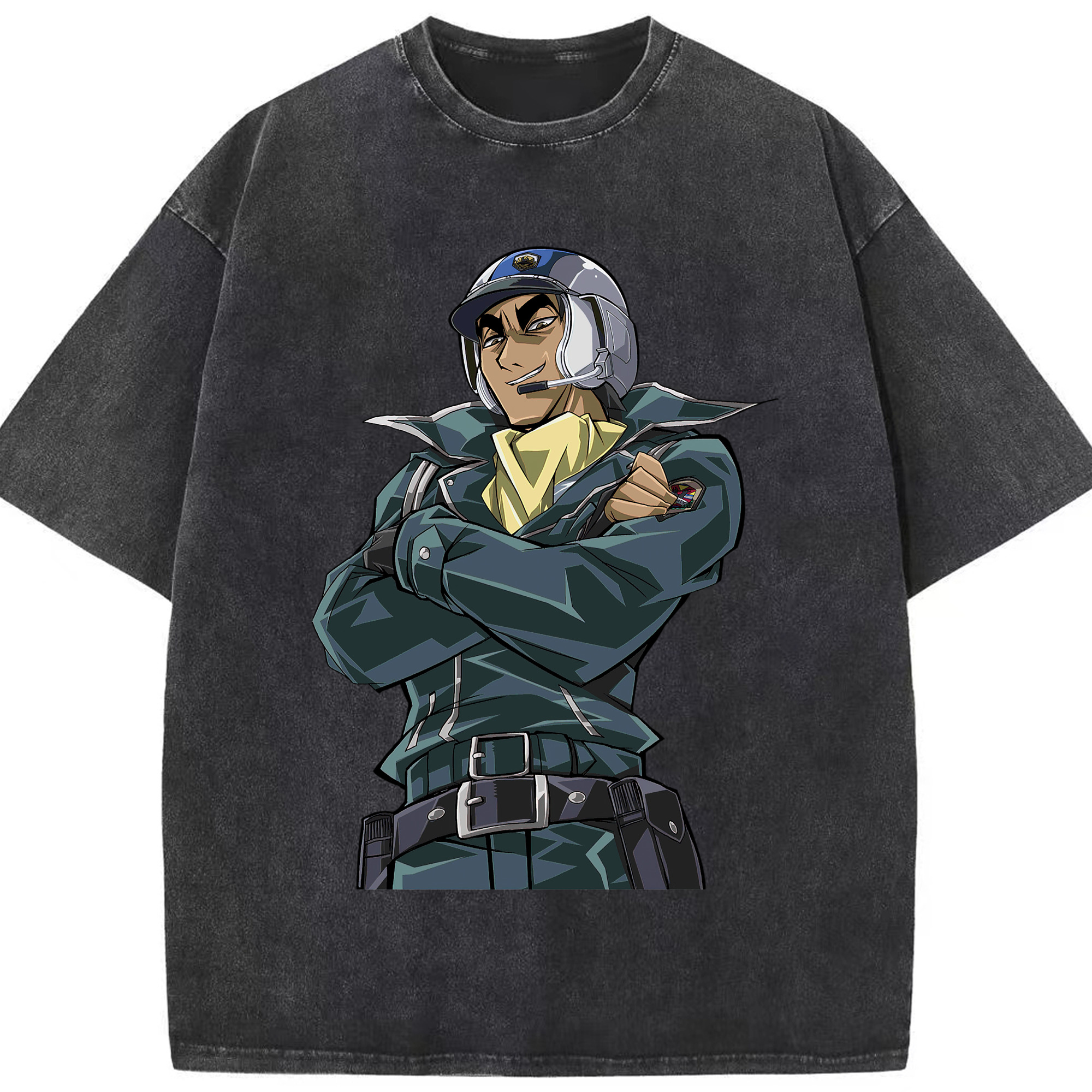 （画像用） 遊☆戯☆王 Yu-Gi-Oh! 綿100% ヴィンテージ風 半袖Tシャツ（フロントプリント）