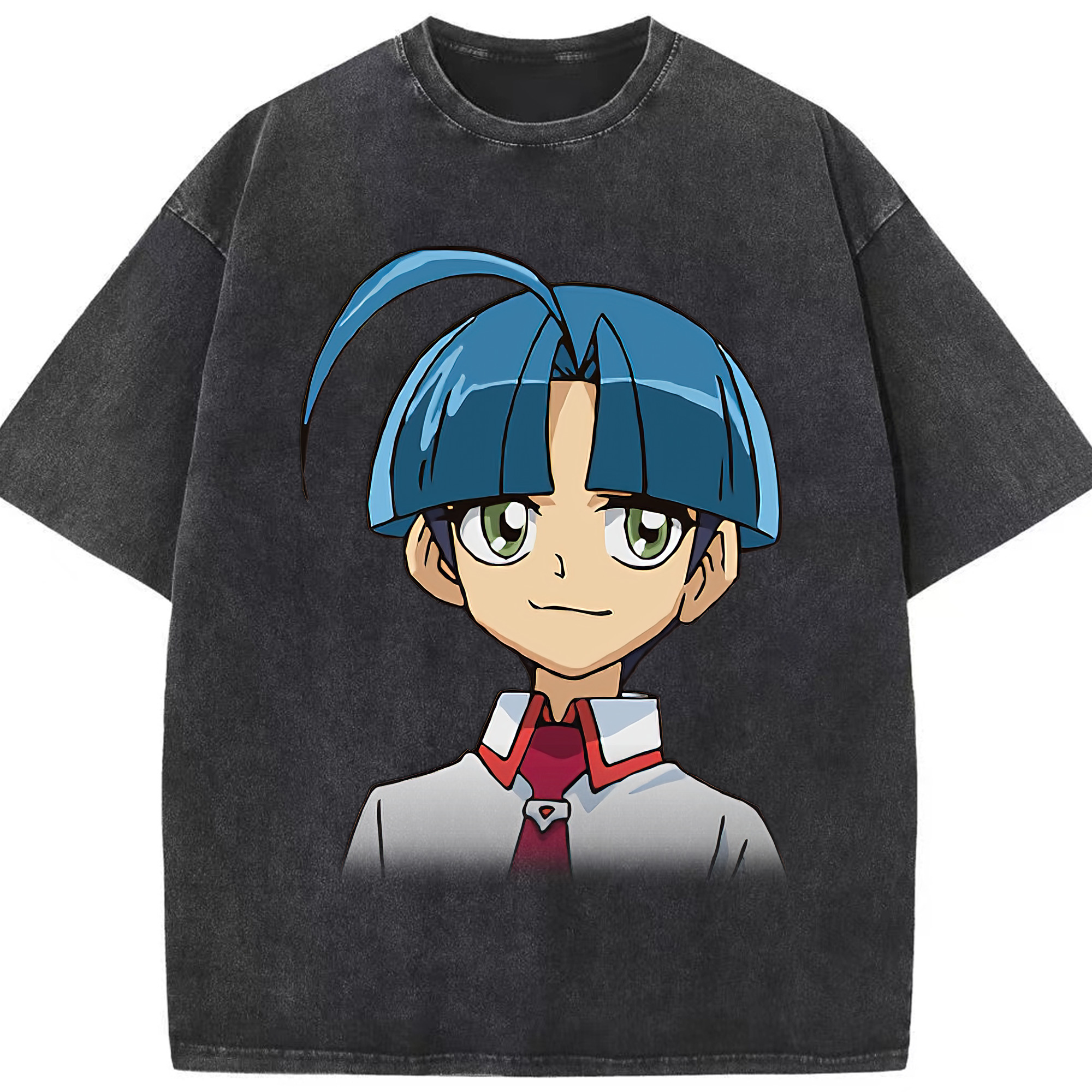 （画像用） 遊☆戯☆王 Yu-Gi-Oh! 綿100% ヴィンテージ風 半袖Tシャツ（フロントプリント）