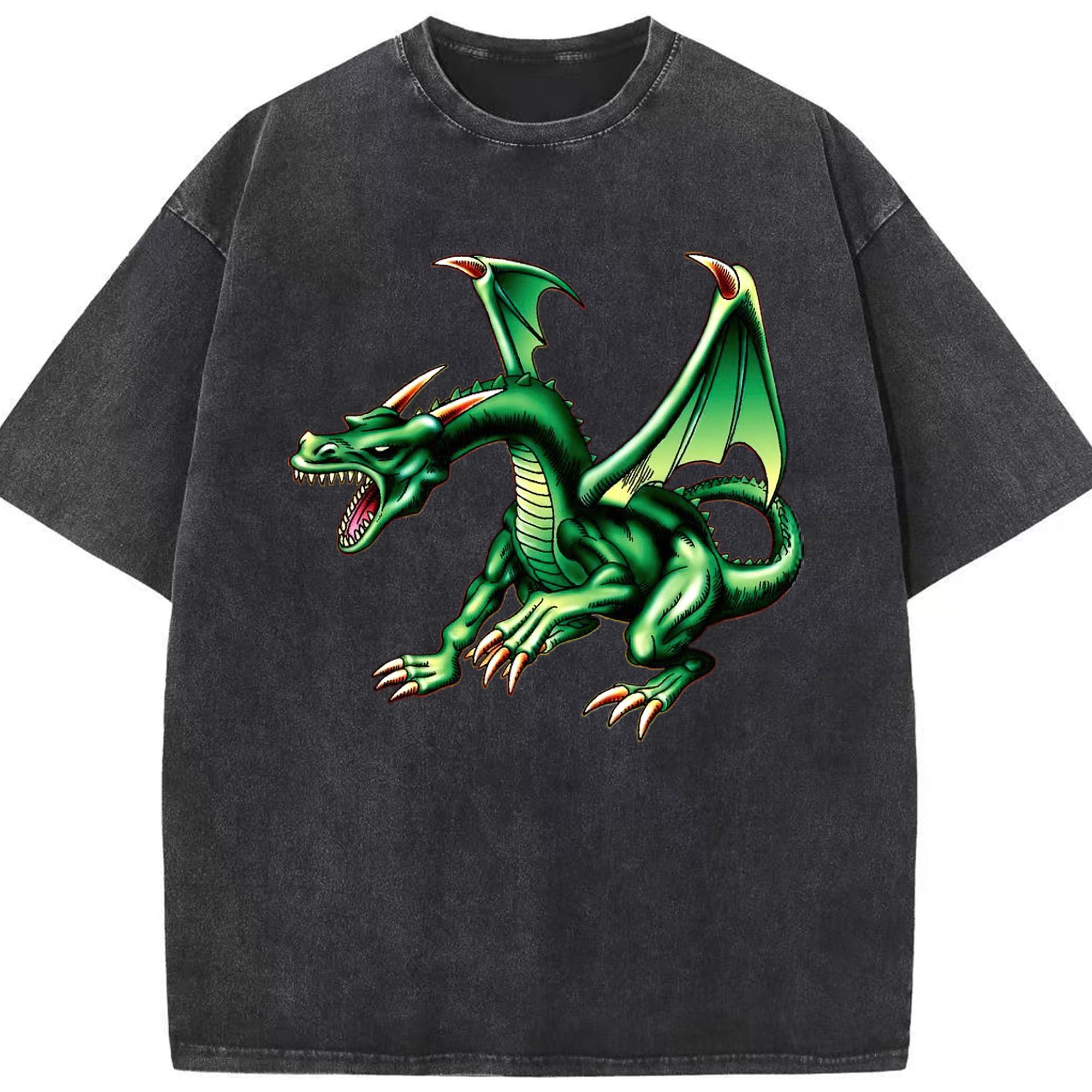 （画像用） 遊☆戯☆王 Yu-Gi-Oh! 綿100% ヴィンテージ風 半袖Tシャツ（フロントプリント）