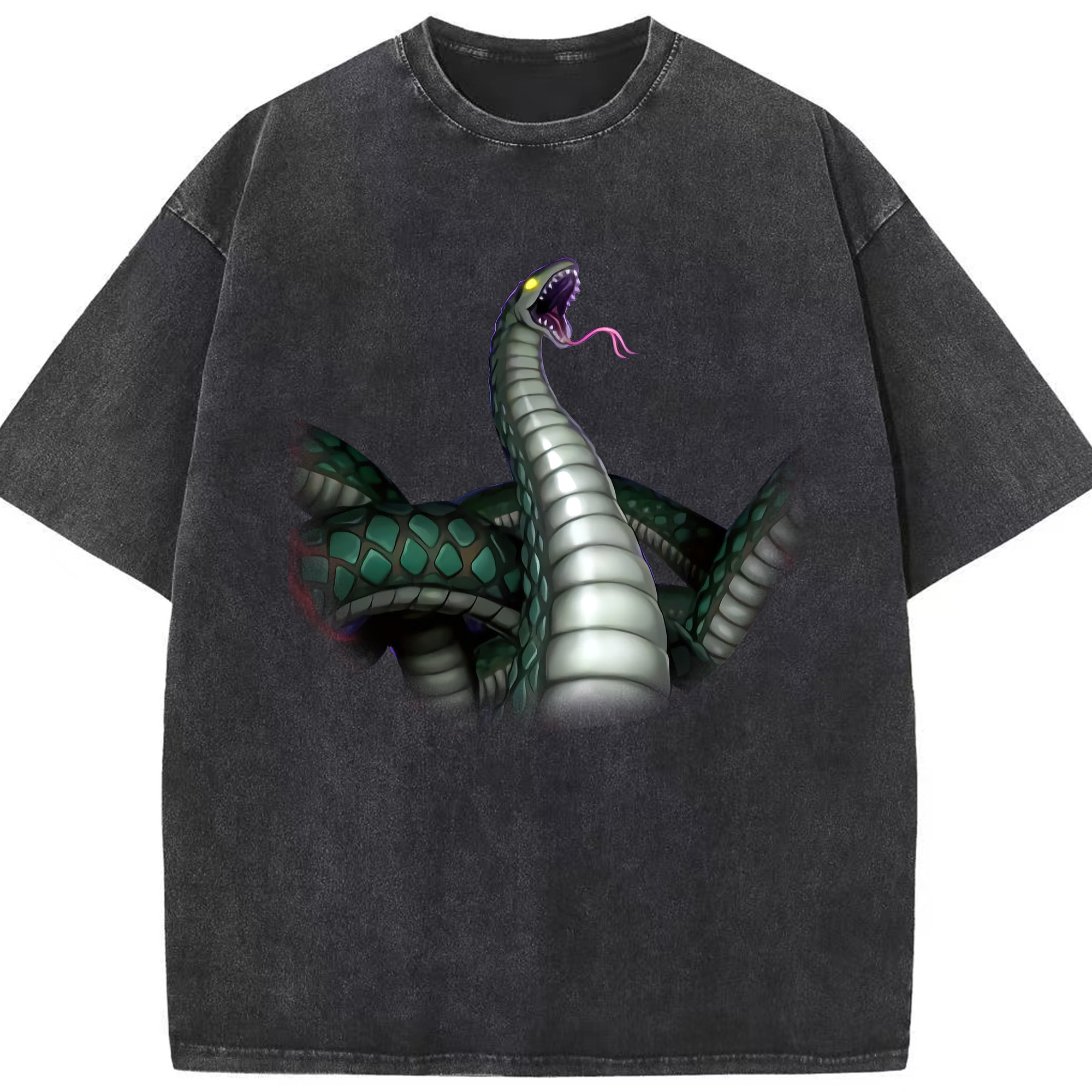 （画像用） 遊☆戯☆王 Yu-Gi-Oh! 綿100% ヴィンテージ風 半袖Tシャツ（フロントプリント）
