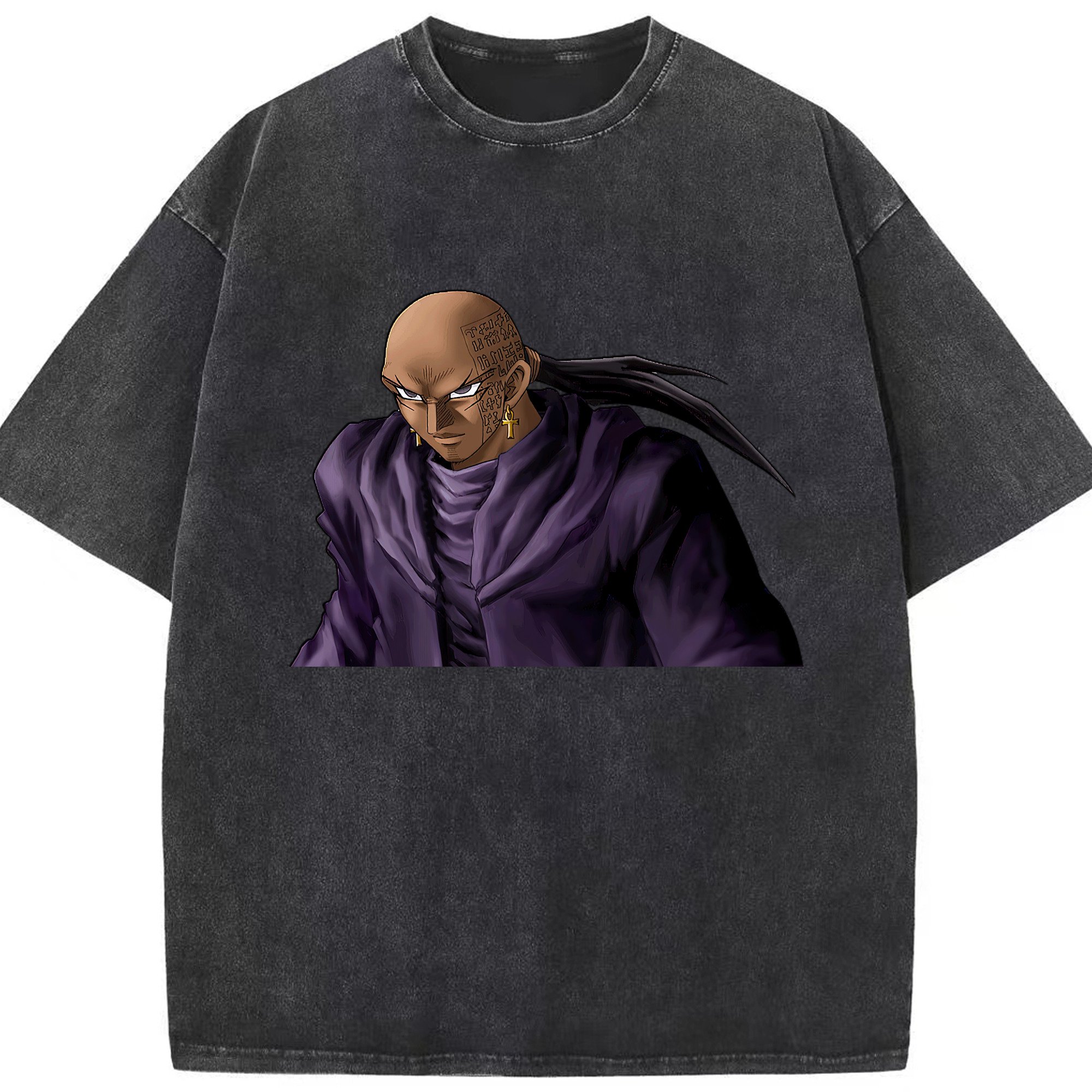 （画像用） 遊☆戯☆王 Yu-Gi-Oh! 綿100% ヴィンテージ風 半袖Tシャツ（フロントプリント）