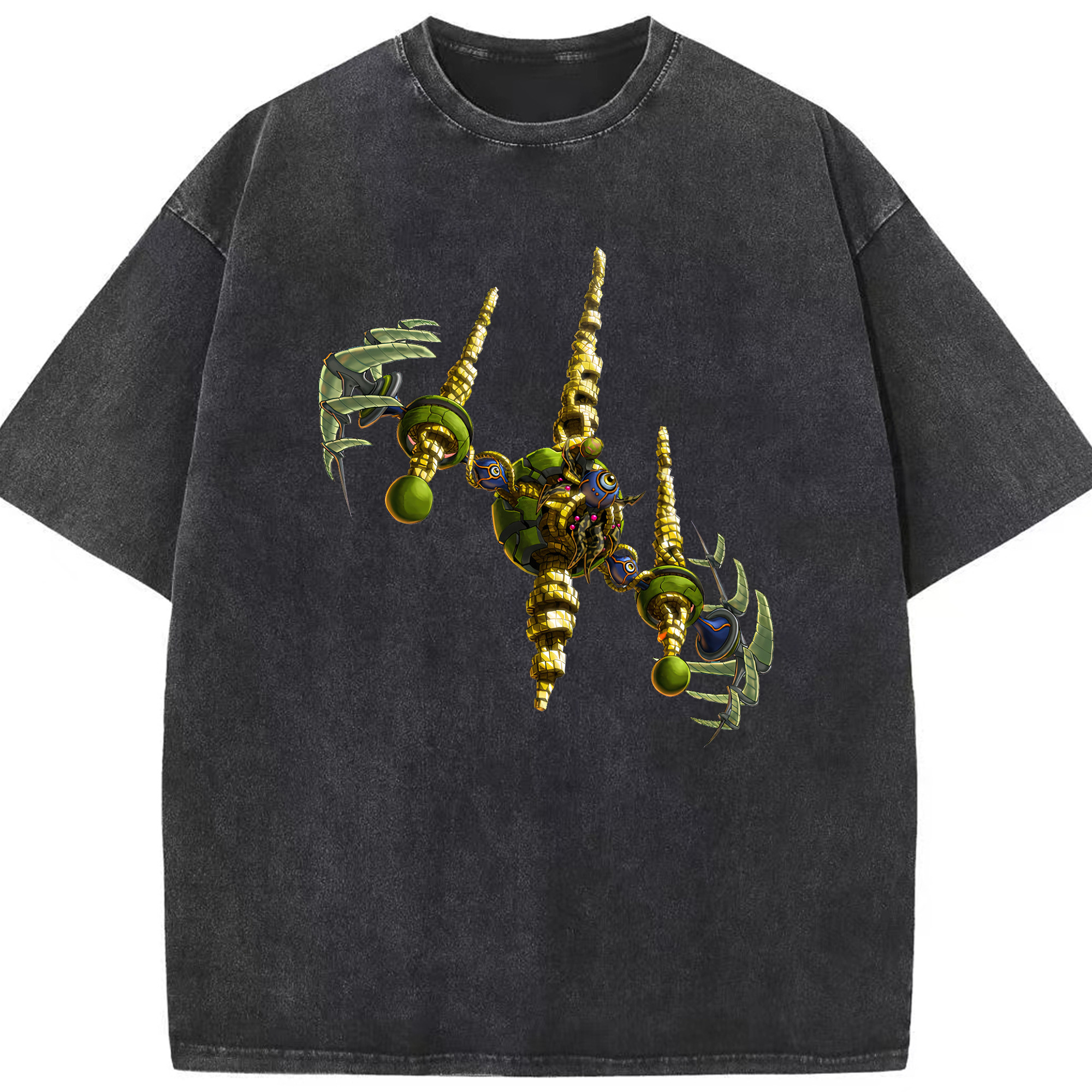 （画像用） 遊☆戯☆王 Yu-Gi-Oh! 綿100% ヴィンテージ風 半袖Tシャツ（フロントプリント）