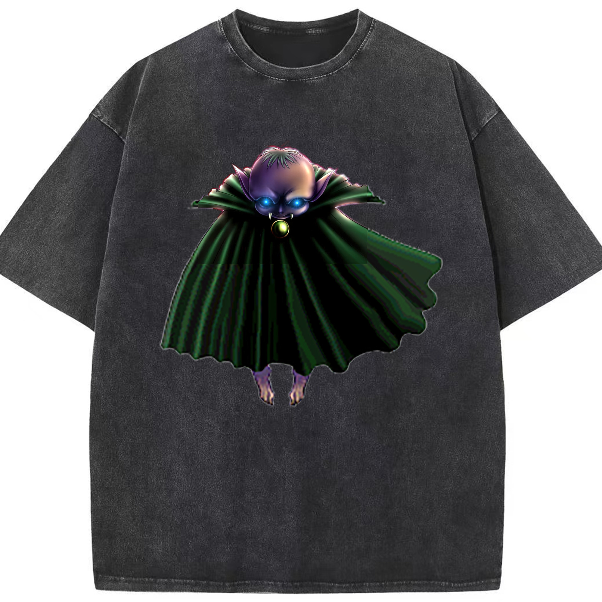 （画像用） 遊☆戯☆王 Yu-Gi-Oh! 綿100% ヴィンテージ風 半袖Tシャツ（フロントプリント）