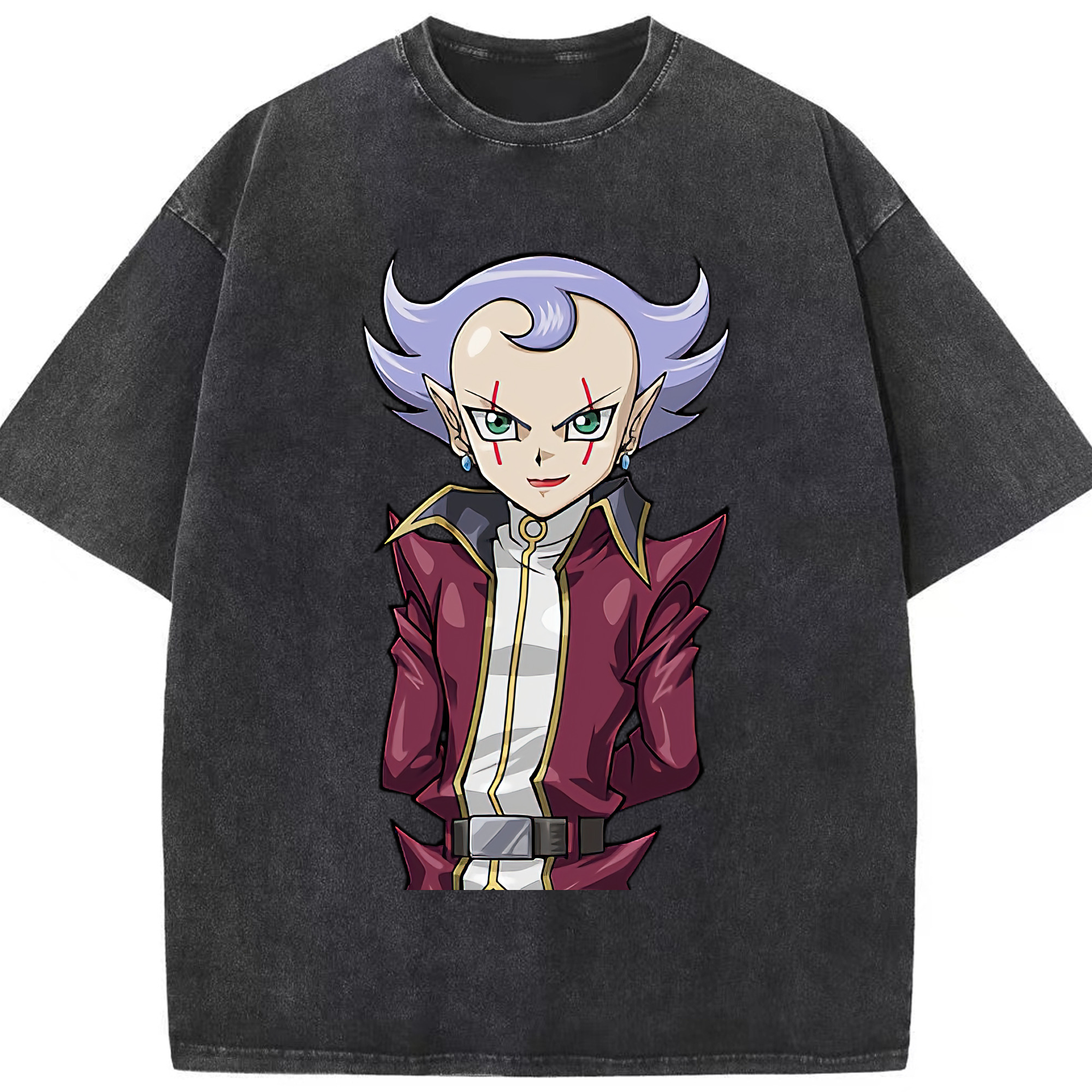 （画像用） 遊☆戯☆王 Yu-Gi-Oh! 綿100% ヴィンテージ風 半袖Tシャツ（フロントプリント）