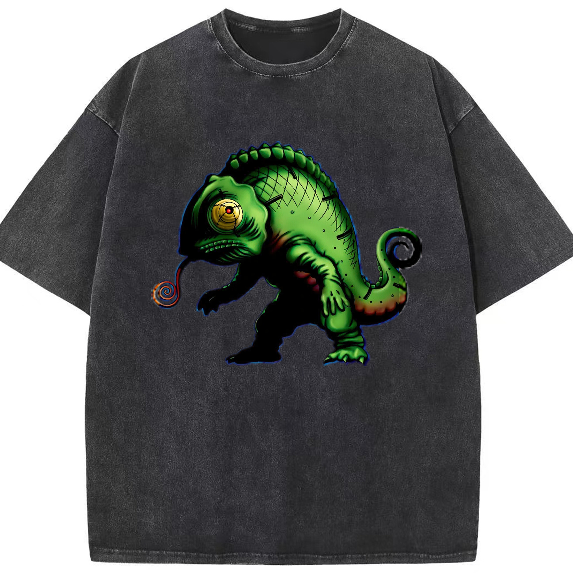（画像用） 遊☆戯☆王 Yu-Gi-Oh! 綿100% ヴィンテージ風 半袖Tシャツ（フロントプリント）