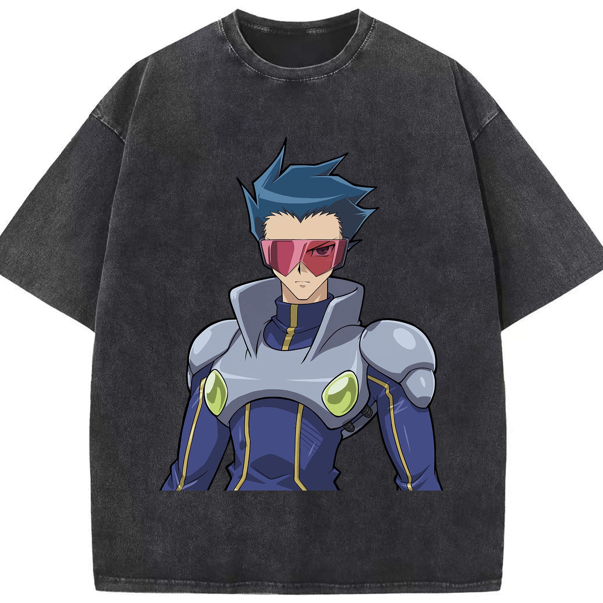 （画像用） 遊☆戯☆王 Yu-Gi-Oh! 綿100% ヴィンテージ風 半袖Tシャツ（フロントプリント）