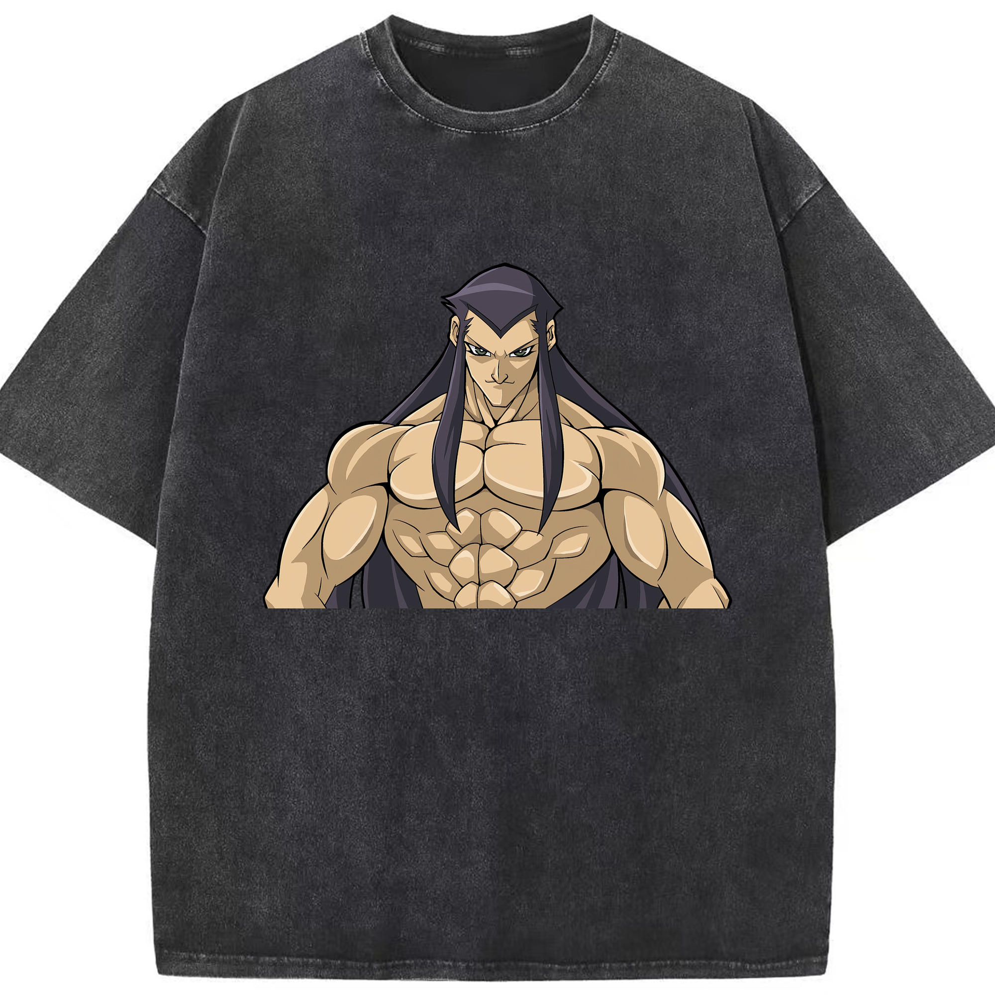 （画像用） 遊☆戯☆王 Yu-Gi-Oh! 綿100% ヴィンテージ風 半袖Tシャツ（フロントプリント）