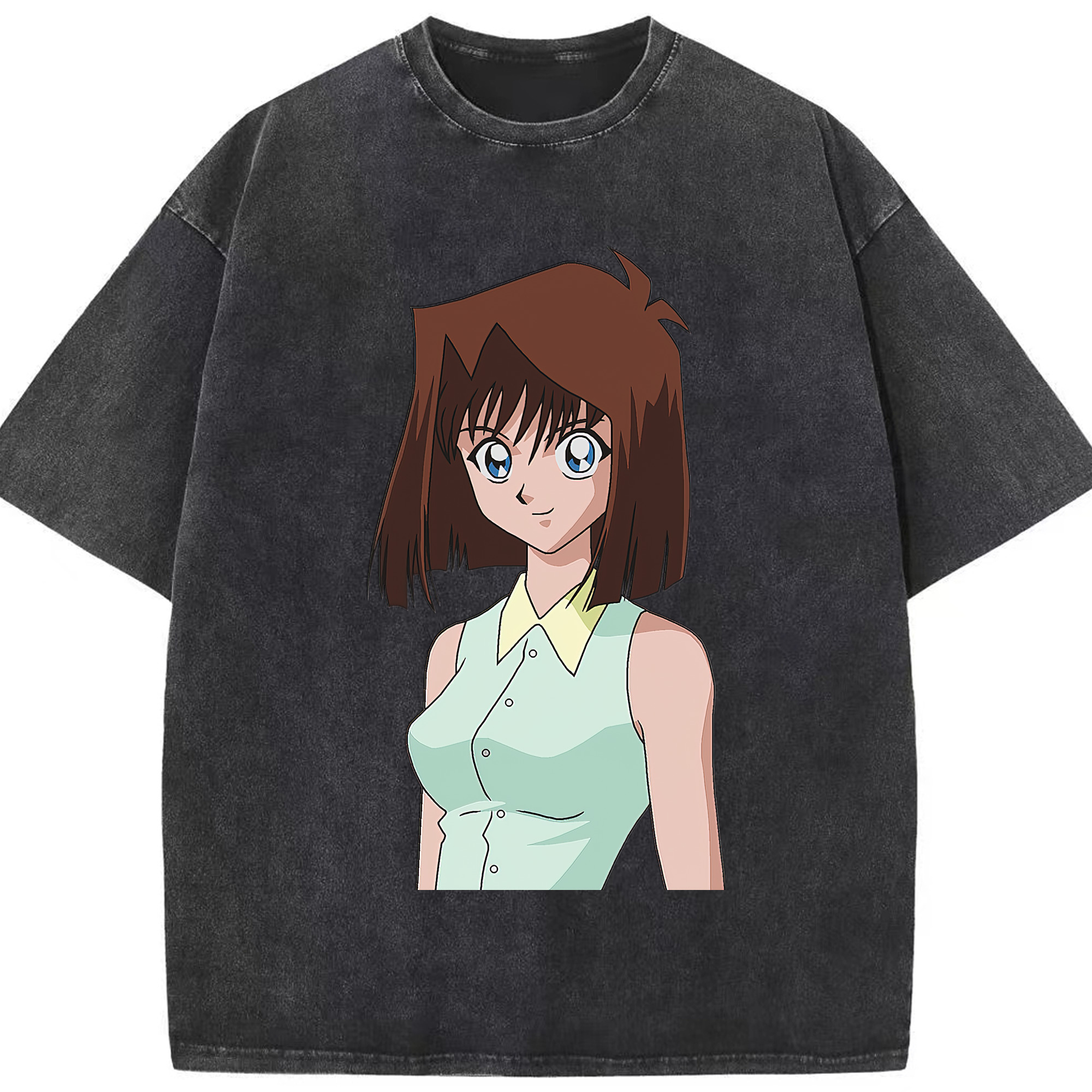 （画像用） 遊☆戯☆王 Yu-Gi-Oh! 綿100% ヴィンテージ風 半袖Tシャツ（フロントプリント）