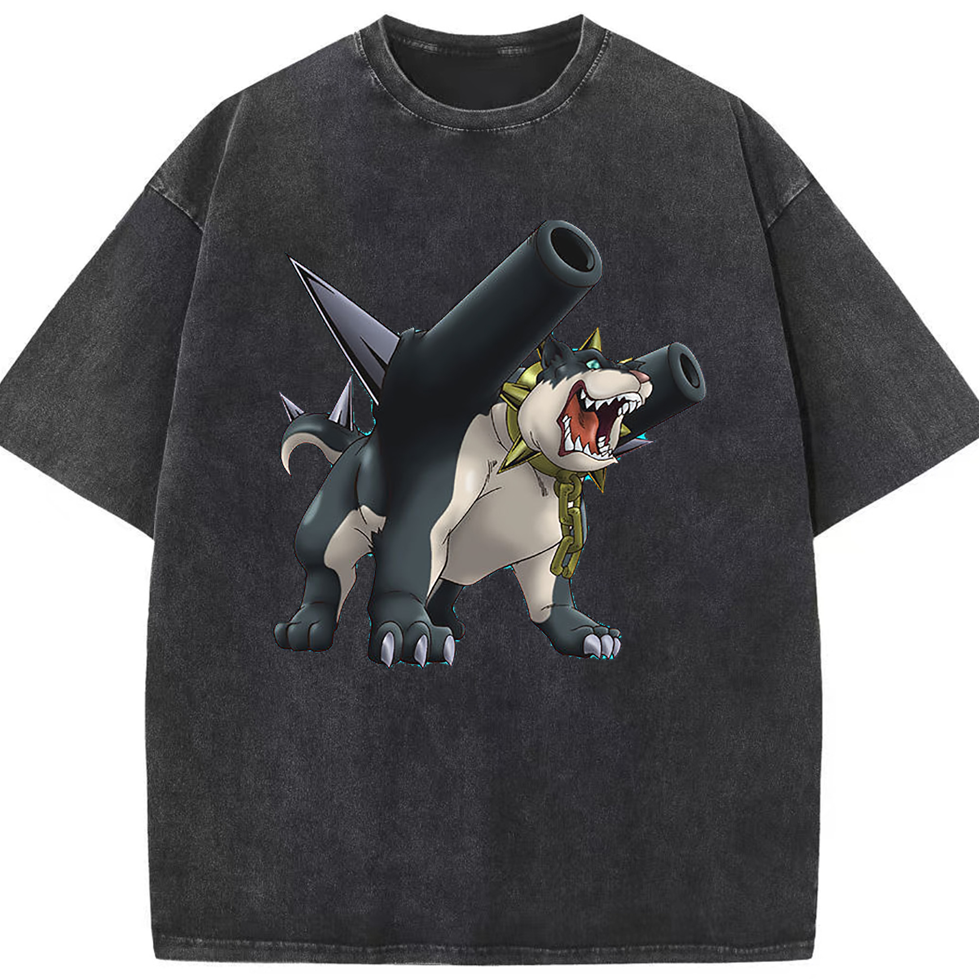 （画像用） 遊☆戯☆王 Yu-Gi-Oh! 綿100% ヴィンテージ風 半袖Tシャツ（フロントプリント）