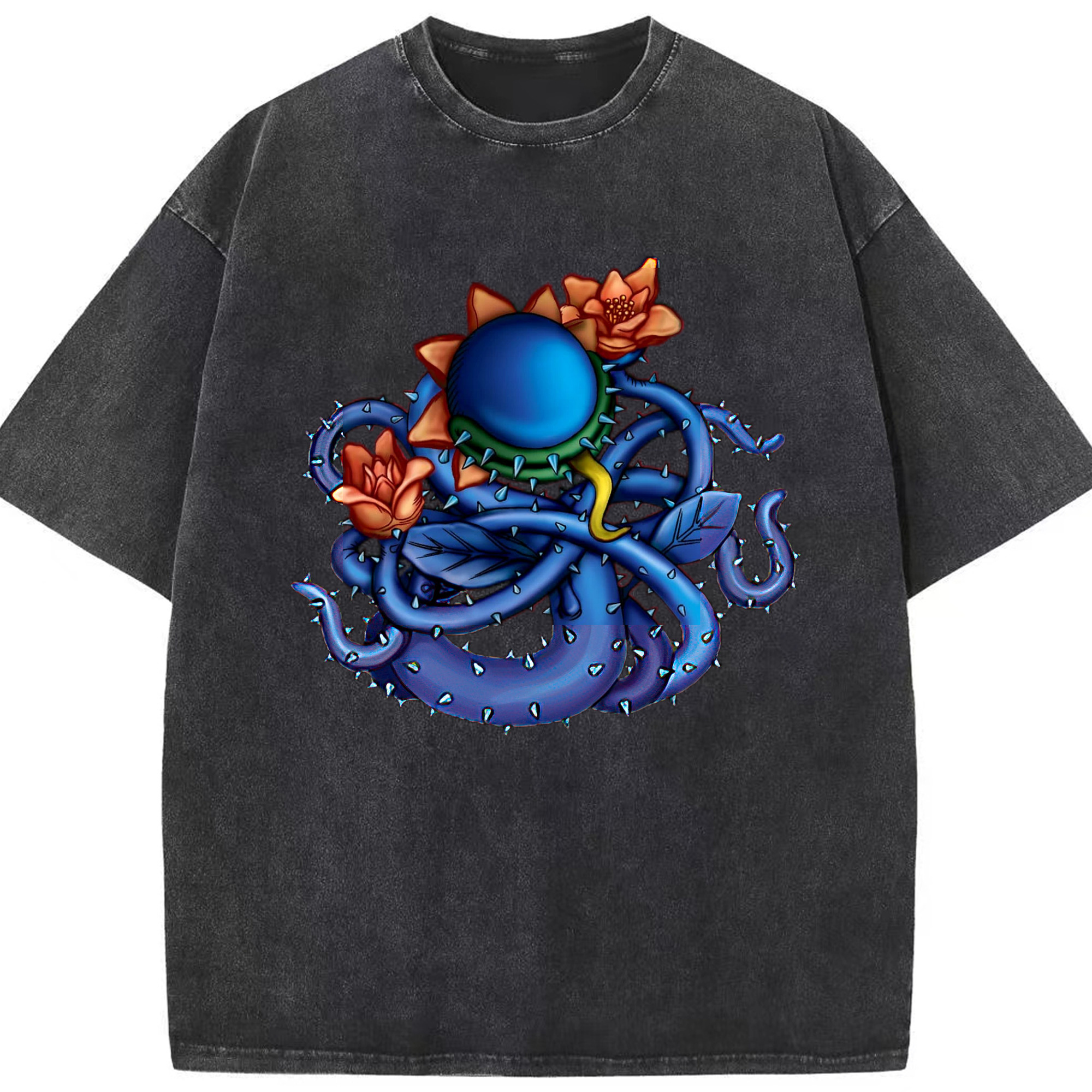 （画像用） 遊☆戯☆王 Yu-Gi-Oh! 綿100% ヴィンテージ風 半袖Tシャツ（フロントプリント）