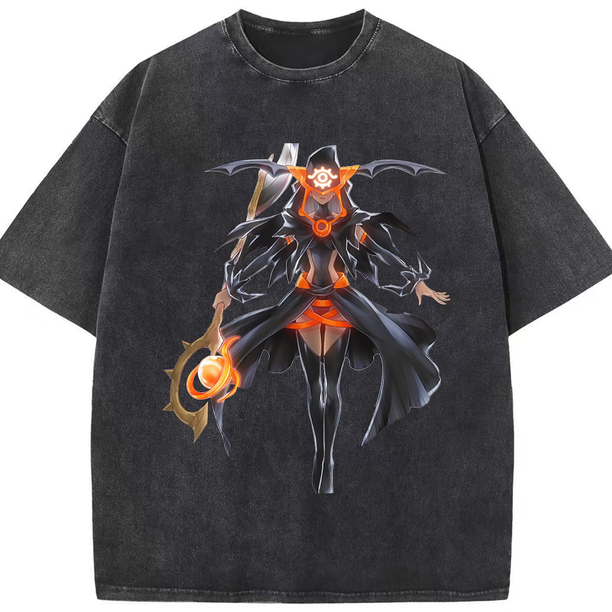 （画像用） 遊☆戯☆王 Yu-Gi-Oh! 綿100% ヴィンテージ風 半袖Tシャツ（フロントプリント）