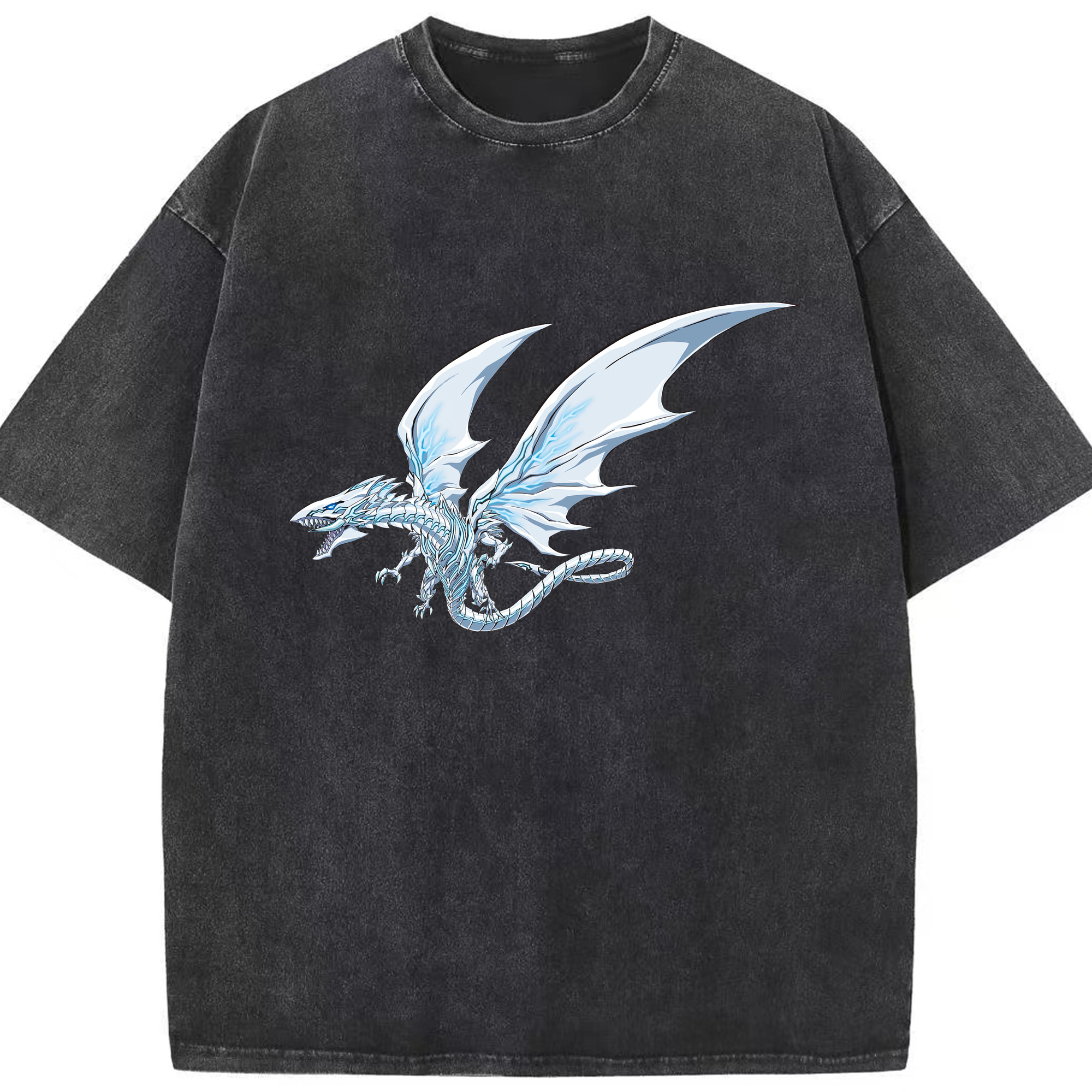 （画像用） 遊☆戯☆王 Yu-Gi-Oh! 綿100% ヴィンテージ風 半袖Tシャツ（フロントプリント）