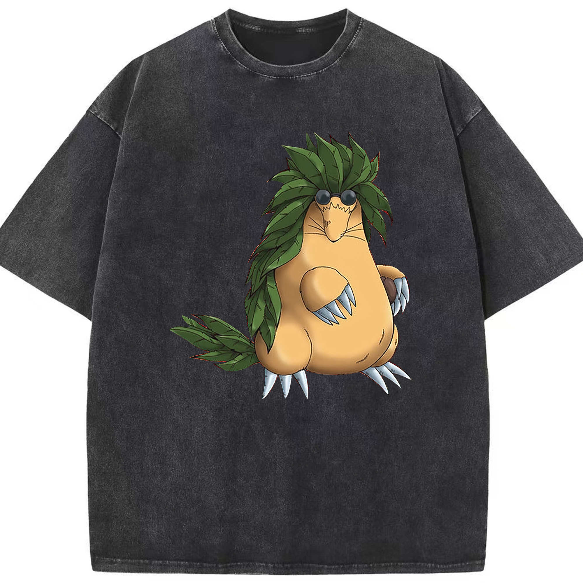 （画像用） 遊☆戯☆王 Yu-Gi-Oh! 綿100% ヴィンテージ風 半袖Tシャツ（フロントプリント）