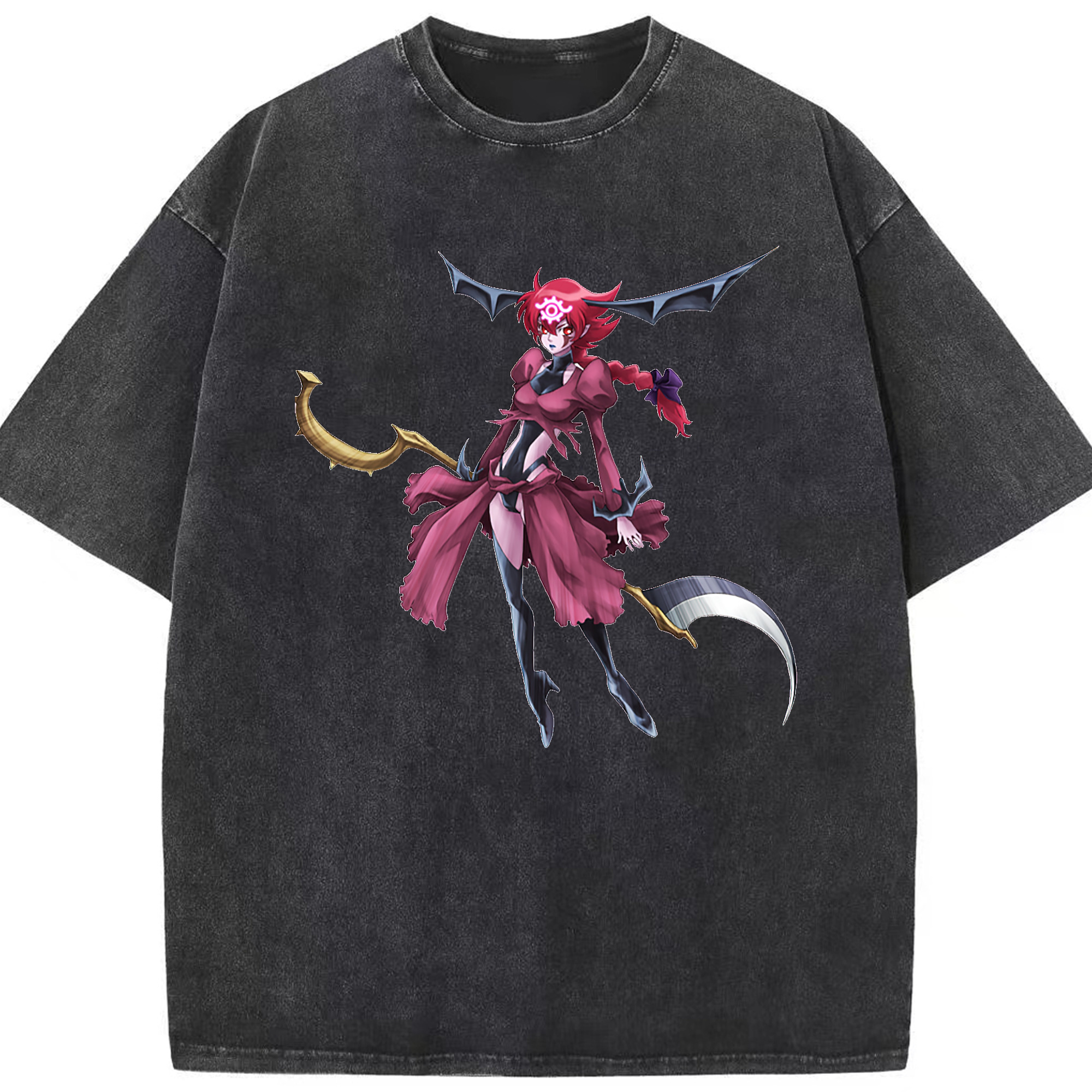 （画像用） 遊☆戯☆王 Yu-Gi-Oh! 綿100% ヴィンテージ風 半袖Tシャツ（フロントプリント）