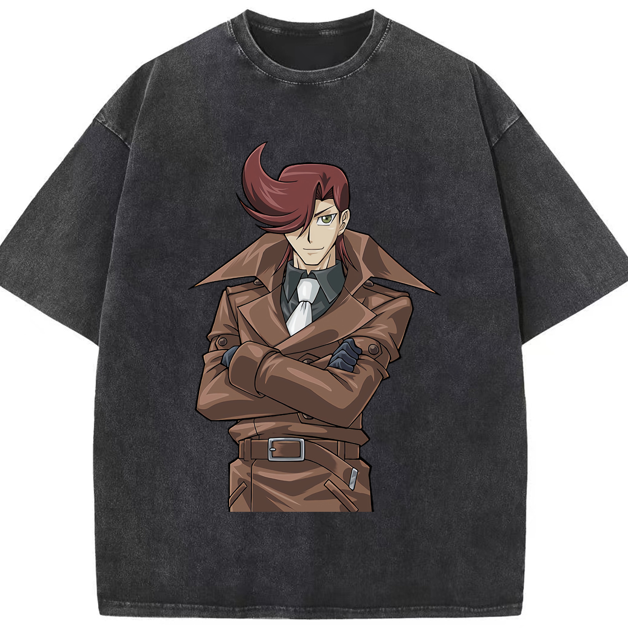 （画像用） 遊☆戯☆王 Yu-Gi-Oh! 綿100% ヴィンテージ風 半袖Tシャツ（フロントプリント）