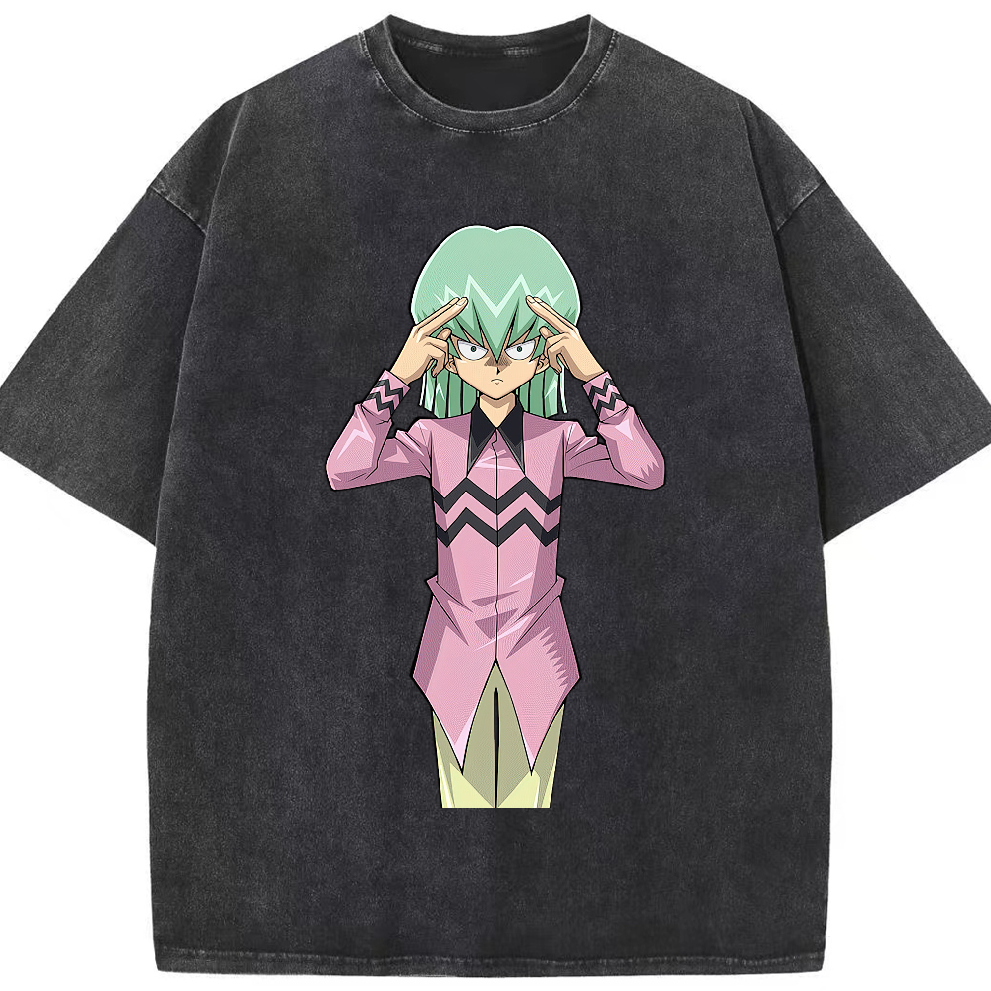 （画像用） 遊☆戯☆王 Yu-Gi-Oh! 綿100% ヴィンテージ風 半袖Tシャツ（フロントプリント）