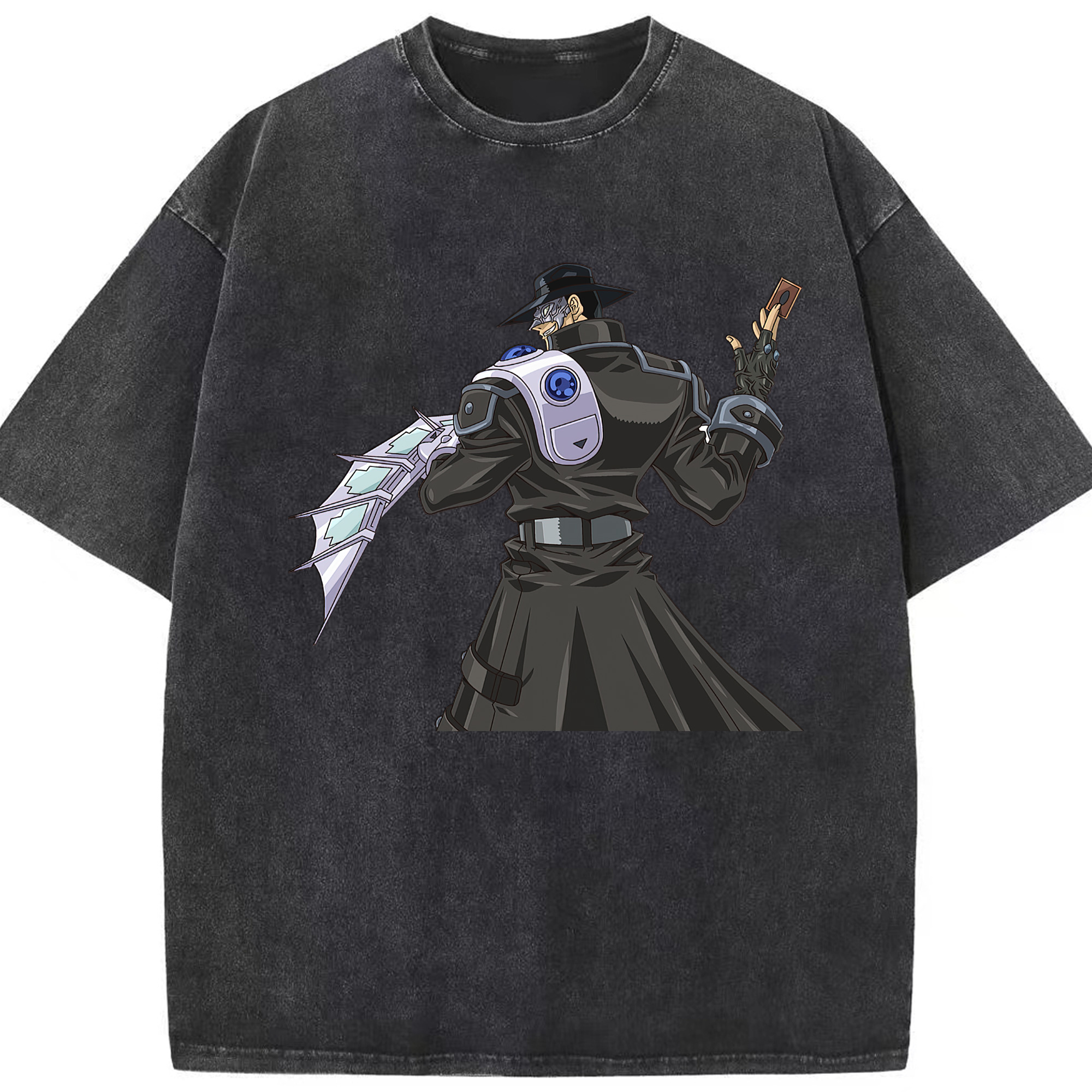 （画像用） 遊☆戯☆王 Yu-Gi-Oh! 綿100% ヴィンテージ風 半袖Tシャツ（フロントプリント）