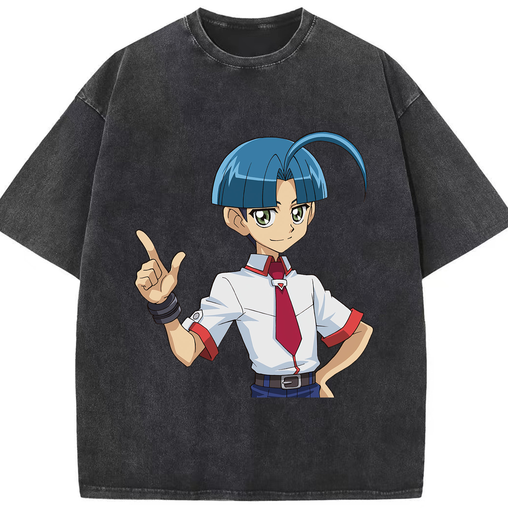（画像用） 遊☆戯☆王 Yu-Gi-Oh! 綿100% ヴィンテージ風 半袖Tシャツ（フロントプリント）