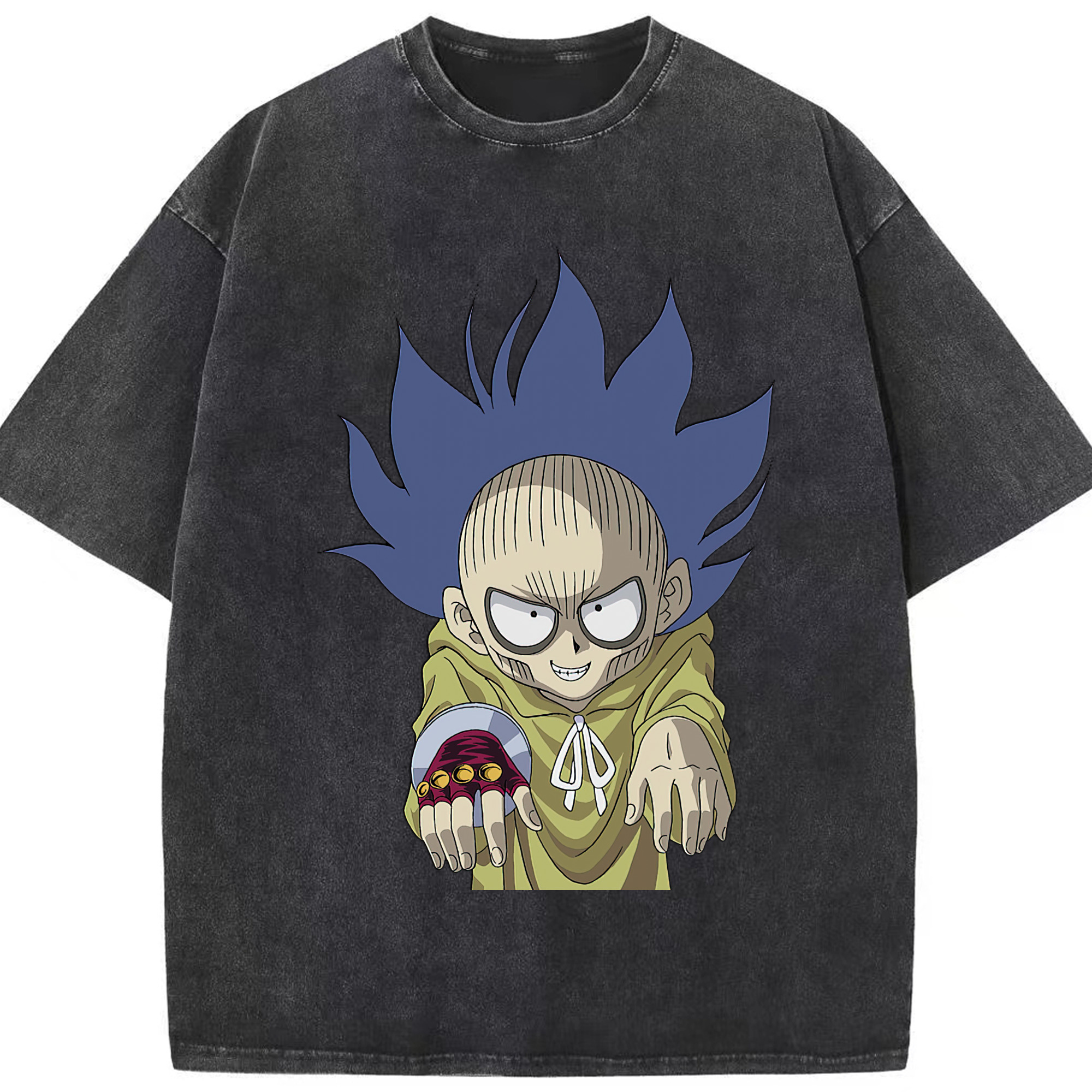 （画像用） 遊☆戯☆王 Yu-Gi-Oh! 綿100% ヴィンテージ風 半袖Tシャツ（フロントプリント）