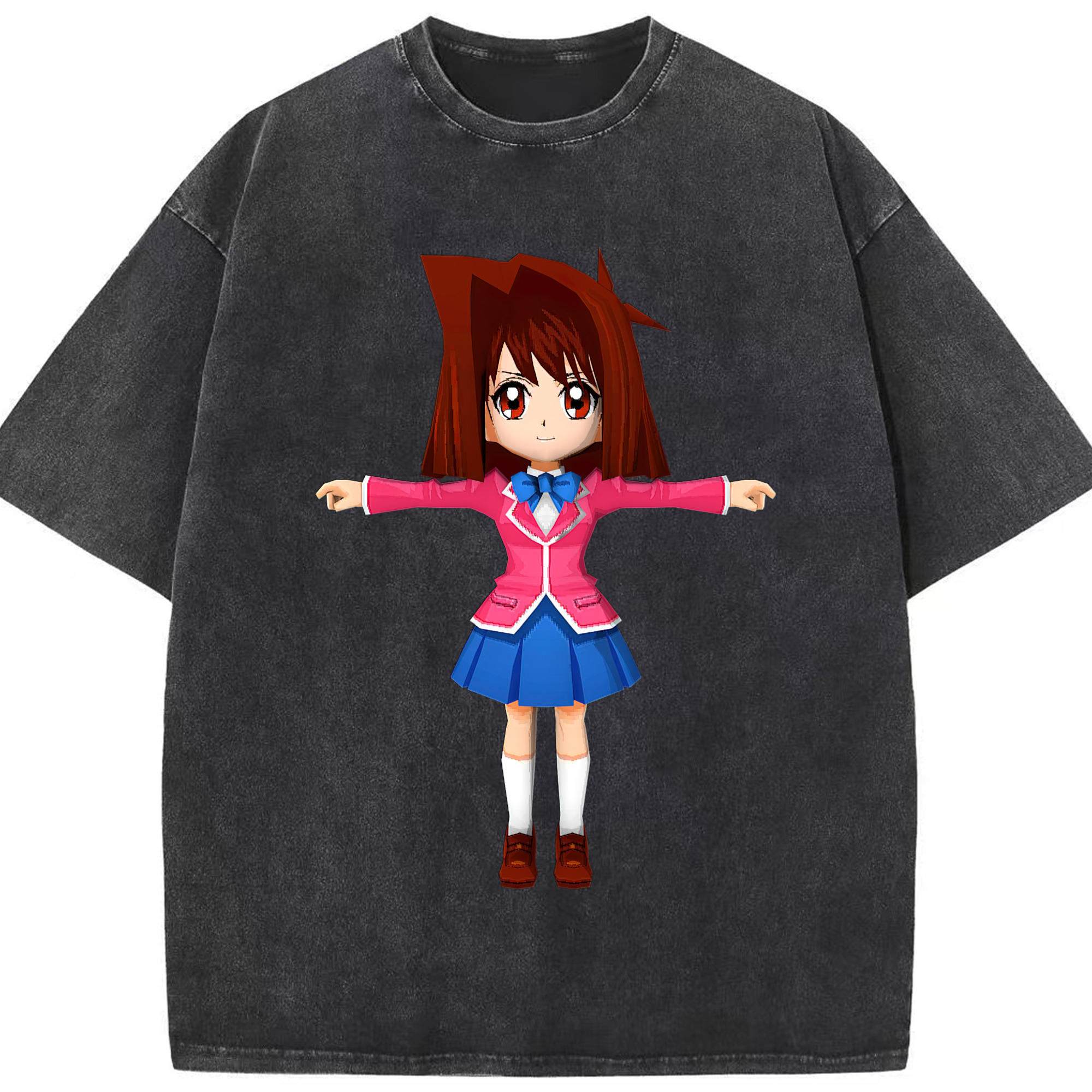 （画像用） 遊☆戯☆王 Yu-Gi-Oh! 綿100% ヴィンテージ風 半袖Tシャツ（フロントプリント）