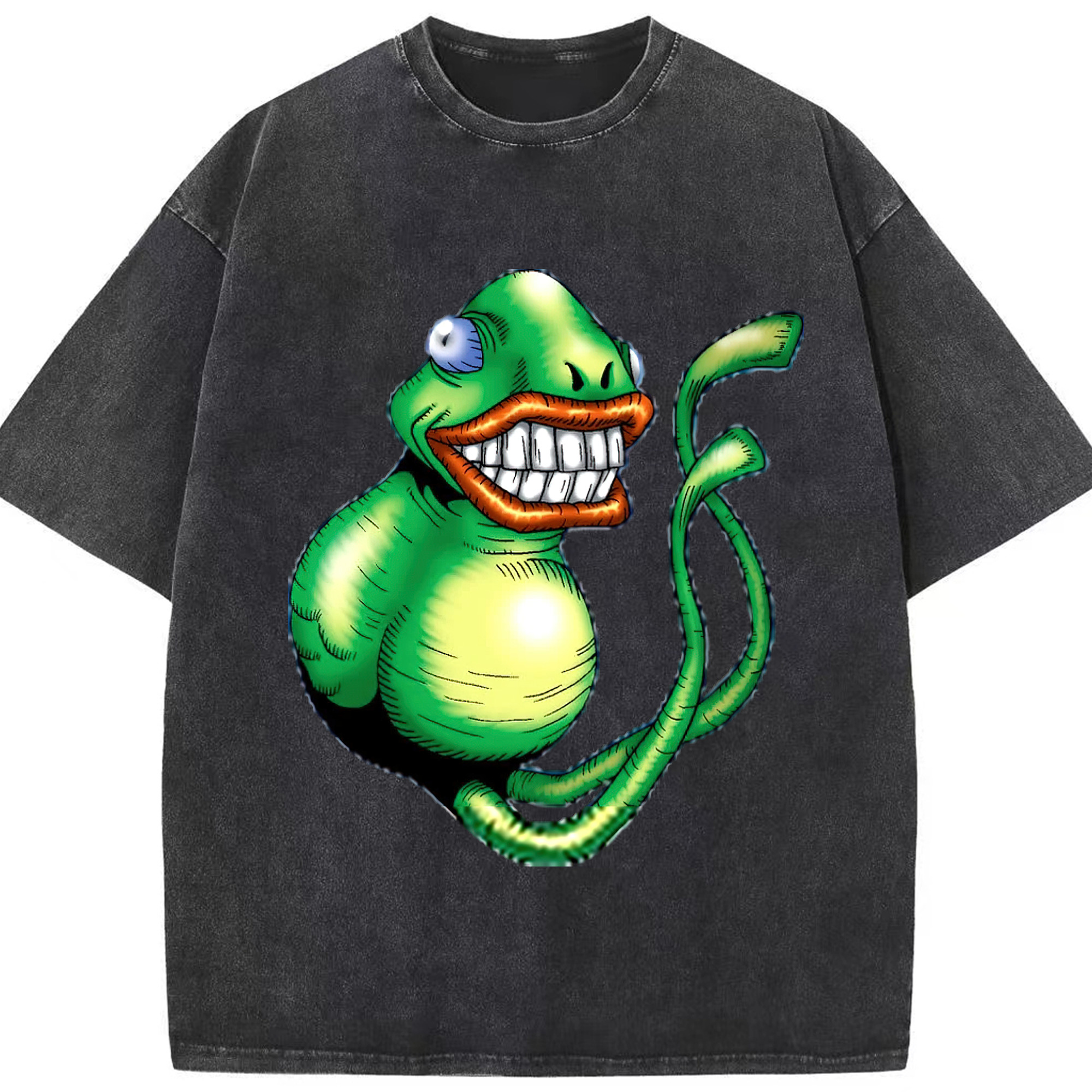 （画像用） 遊☆戯☆王 Yu-Gi-Oh! 綿100% ヴィンテージ風 半袖Tシャツ（フロントプリント）