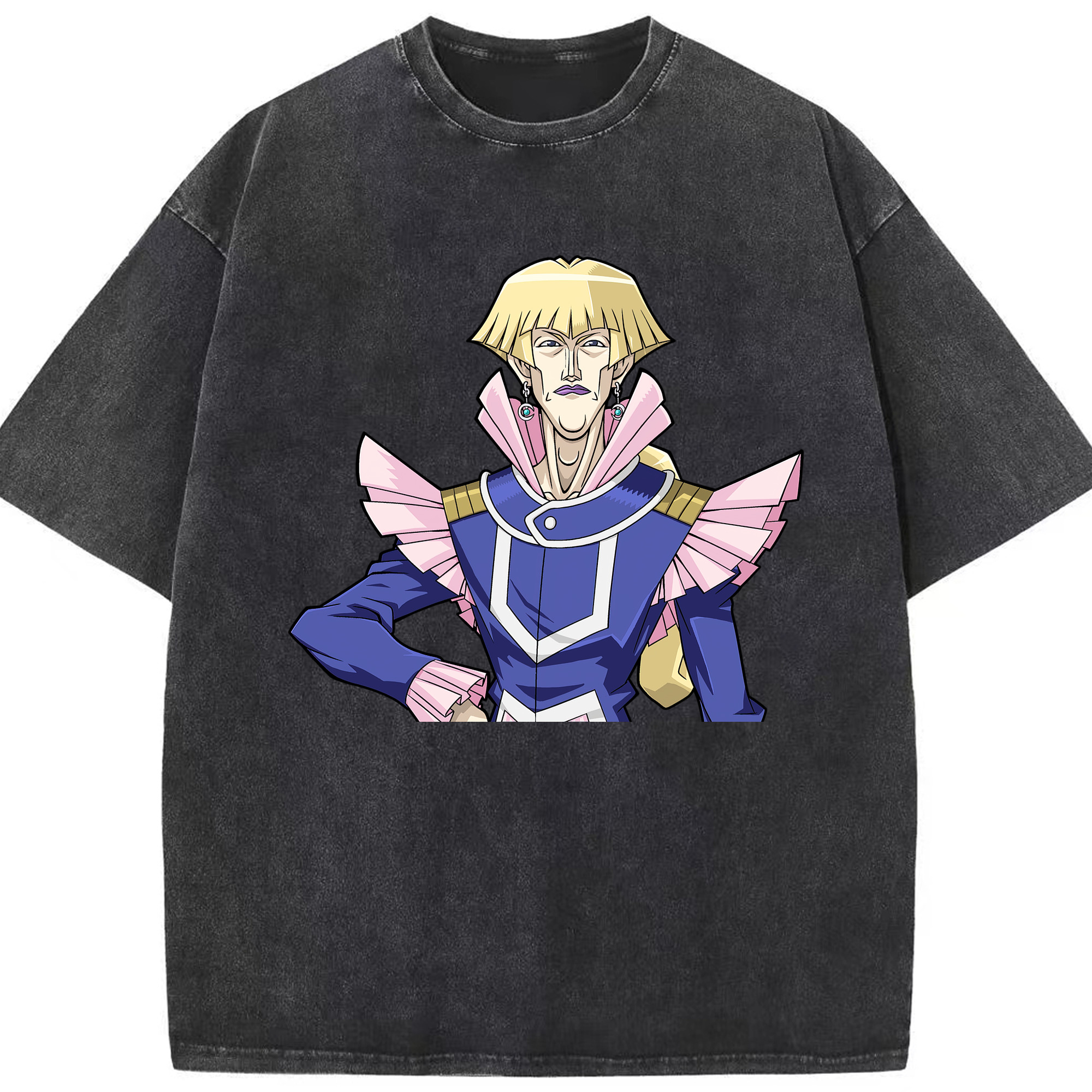 （画像用） 遊☆戯☆王 Yu-Gi-Oh! 綿100% ヴィンテージ風 半袖Tシャツ（フロントプリント）