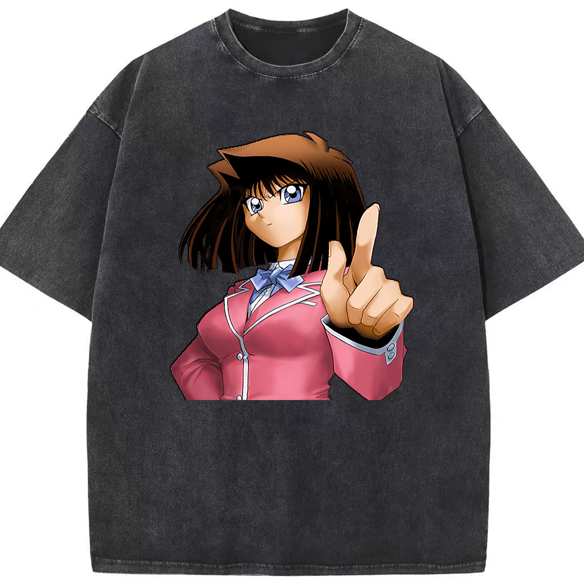 （画像用） 遊☆戯☆王 Yu-Gi-Oh! 綿100% ヴィンテージ風 半袖Tシャツ（フロントプリント）