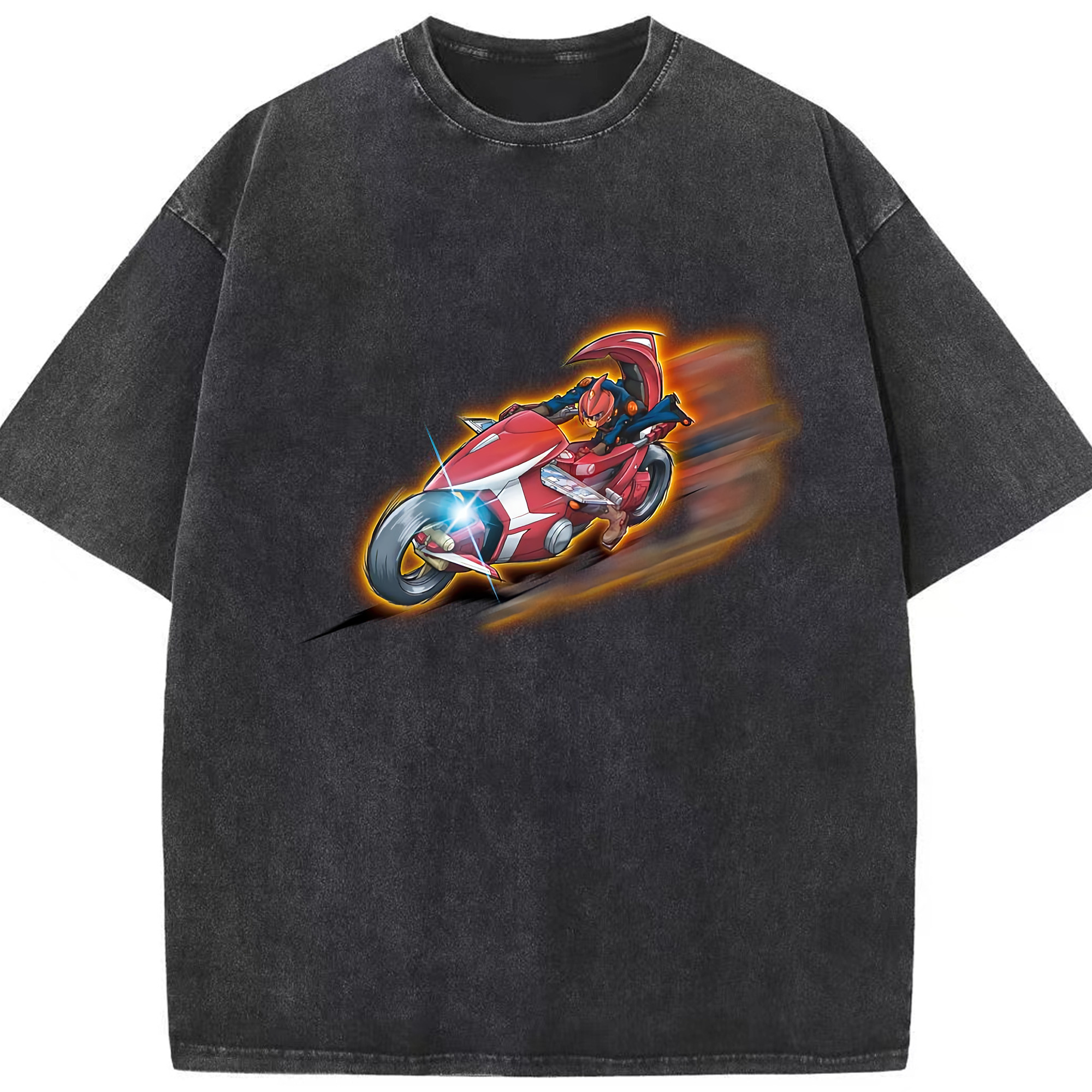 （画像用） 遊☆戯☆王 Yu-Gi-Oh! 綿100% ヴィンテージ風 半袖Tシャツ（フロントプリント）