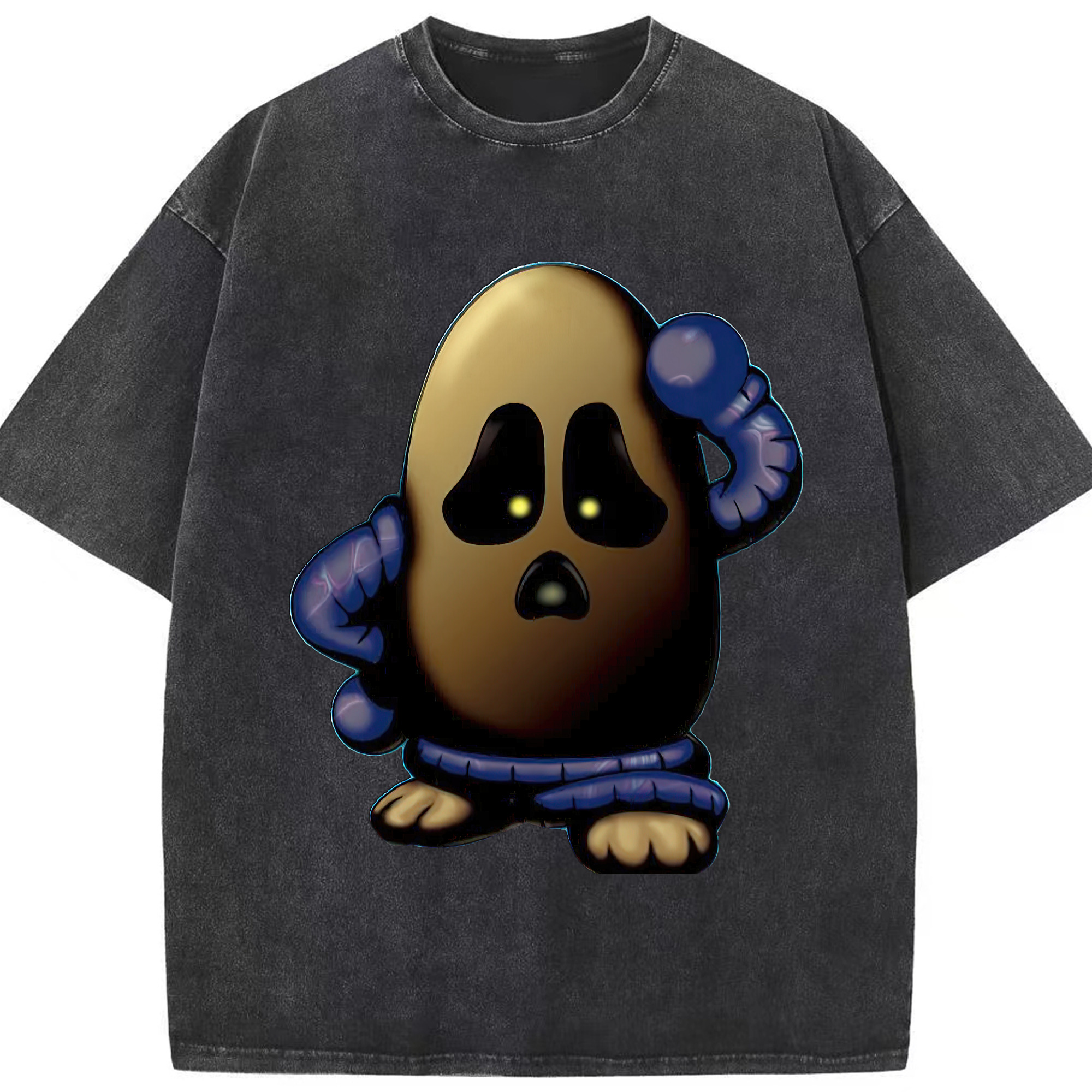 （画像用） 遊☆戯☆王 Yu-Gi-Oh! 綿100% ヴィンテージ風 半袖Tシャツ（フロントプリント）