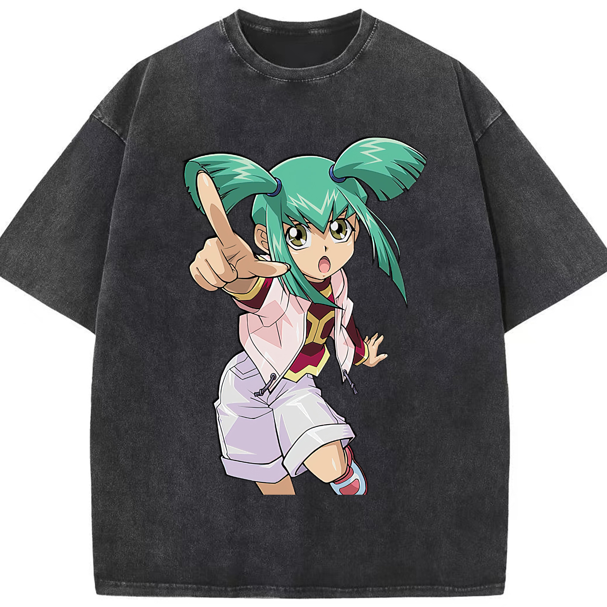 （画像用） 遊☆戯☆王 Yu-Gi-Oh! 綿100% ヴィンテージ風 半袖Tシャツ（フロントプリント）