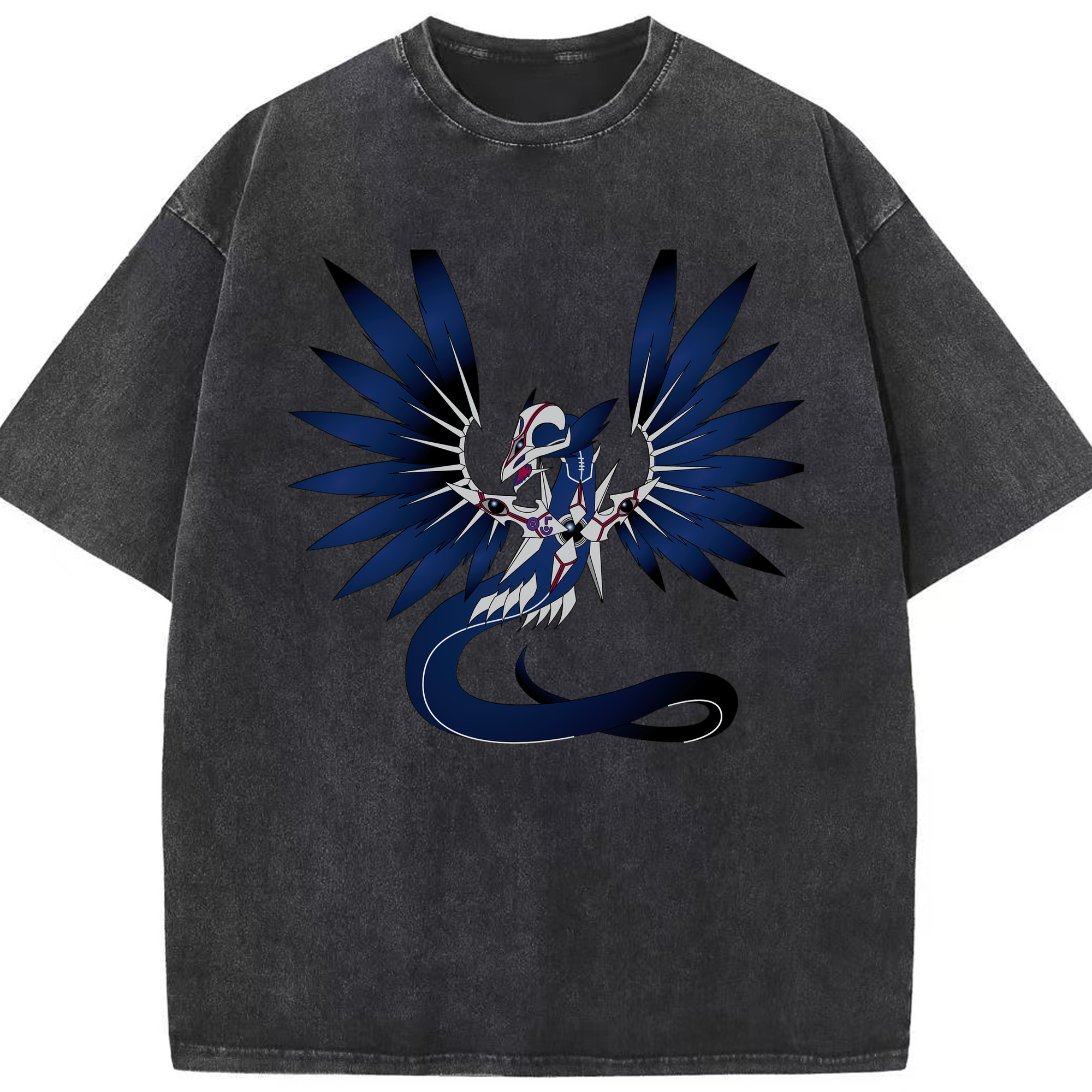 （画像用） 遊☆戯☆王 Yu-Gi-Oh! 綿100% ヴィンテージ風 半袖Tシャツ（フロントプリント）