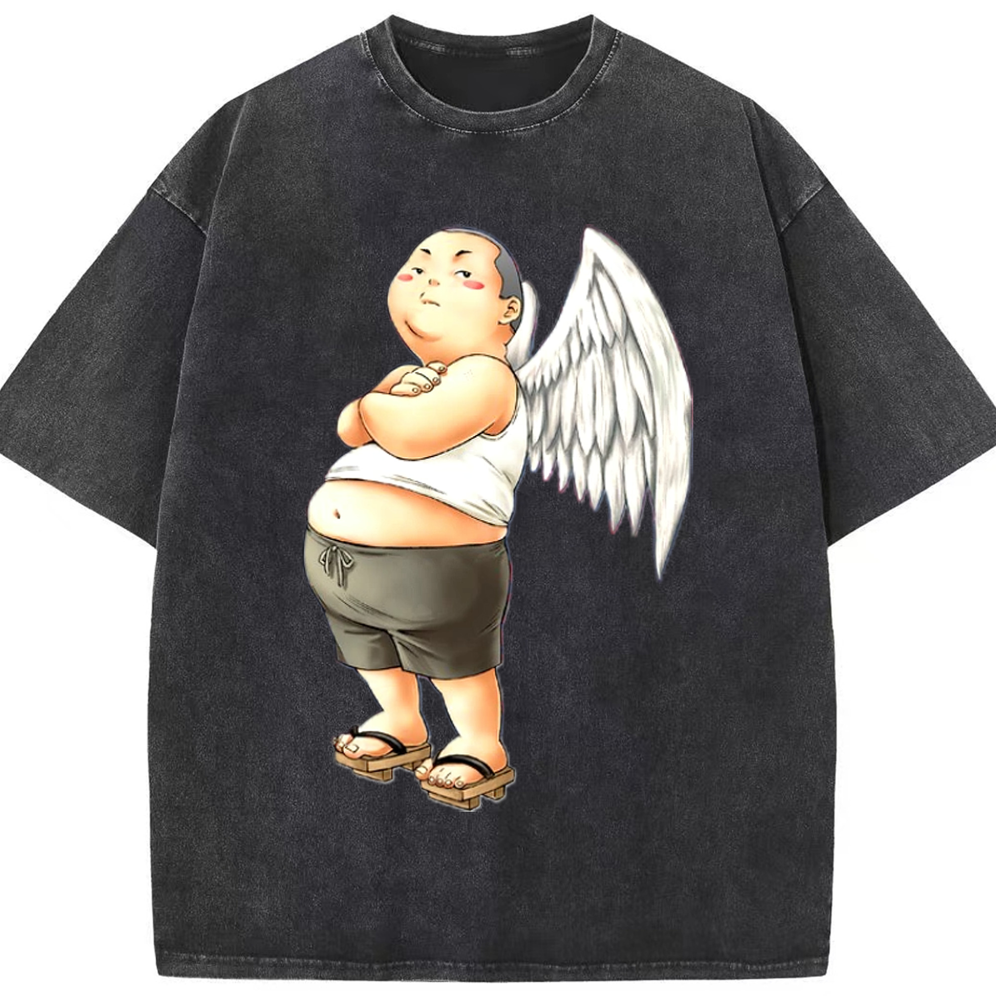 （画像用） 遊☆戯☆王 Yu-Gi-Oh! 綿100% ヴィンテージ風 半袖Tシャツ（フロントプリント）