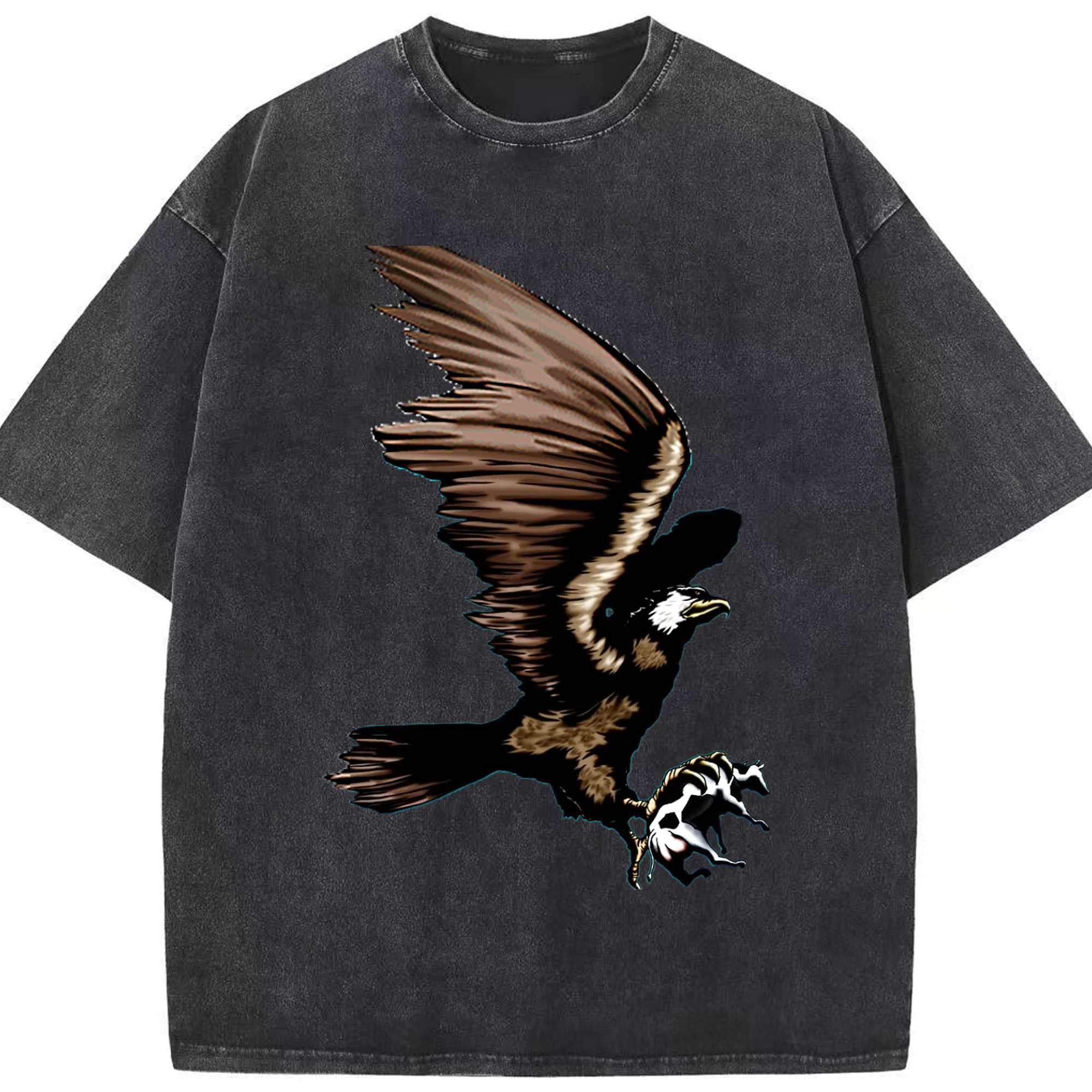 （画像用） 遊☆戯☆王 Yu-Gi-Oh! 綿100% ヴィンテージ風 半袖Tシャツ（フロントプリント）