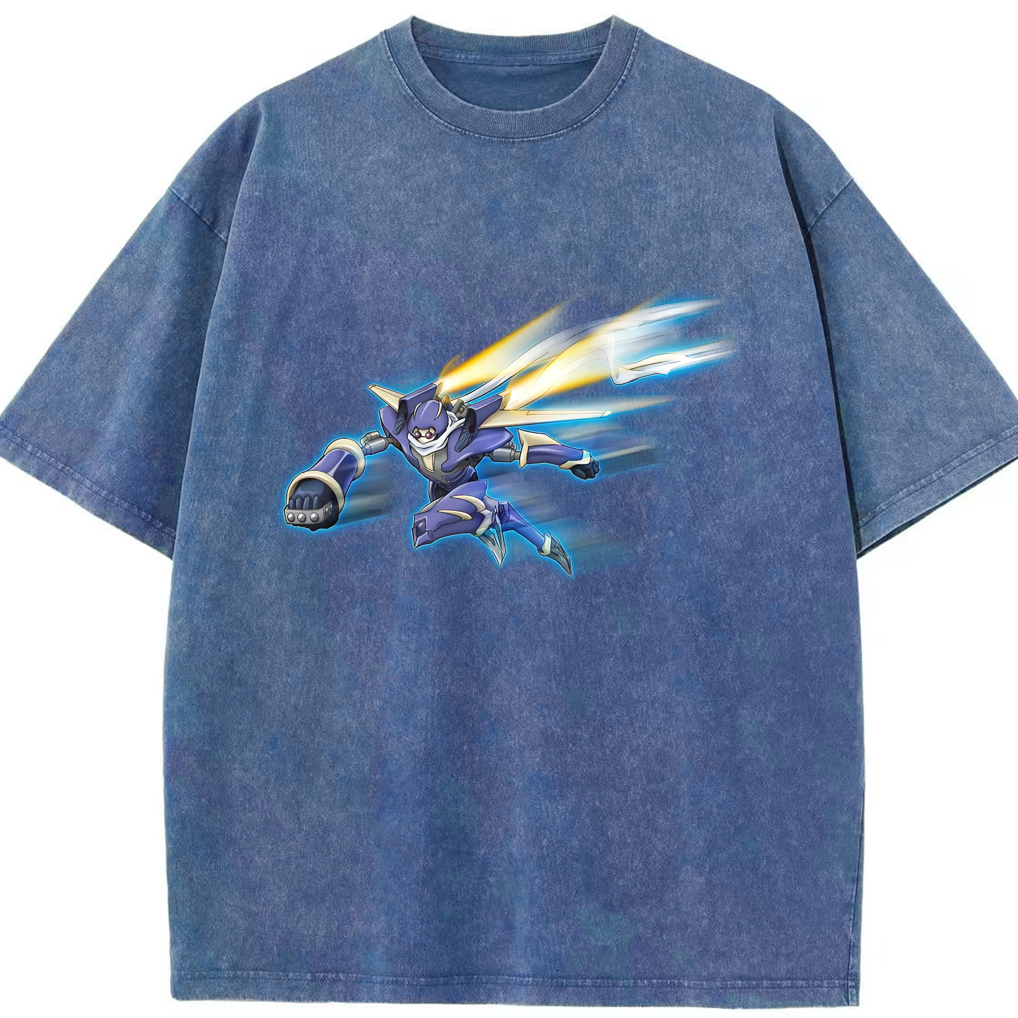 （画像用） 遊☆戯☆王 Yu-Gi-Oh! 綿100% ヴィンテージ風 半袖Tシャツ（フロントプリント）