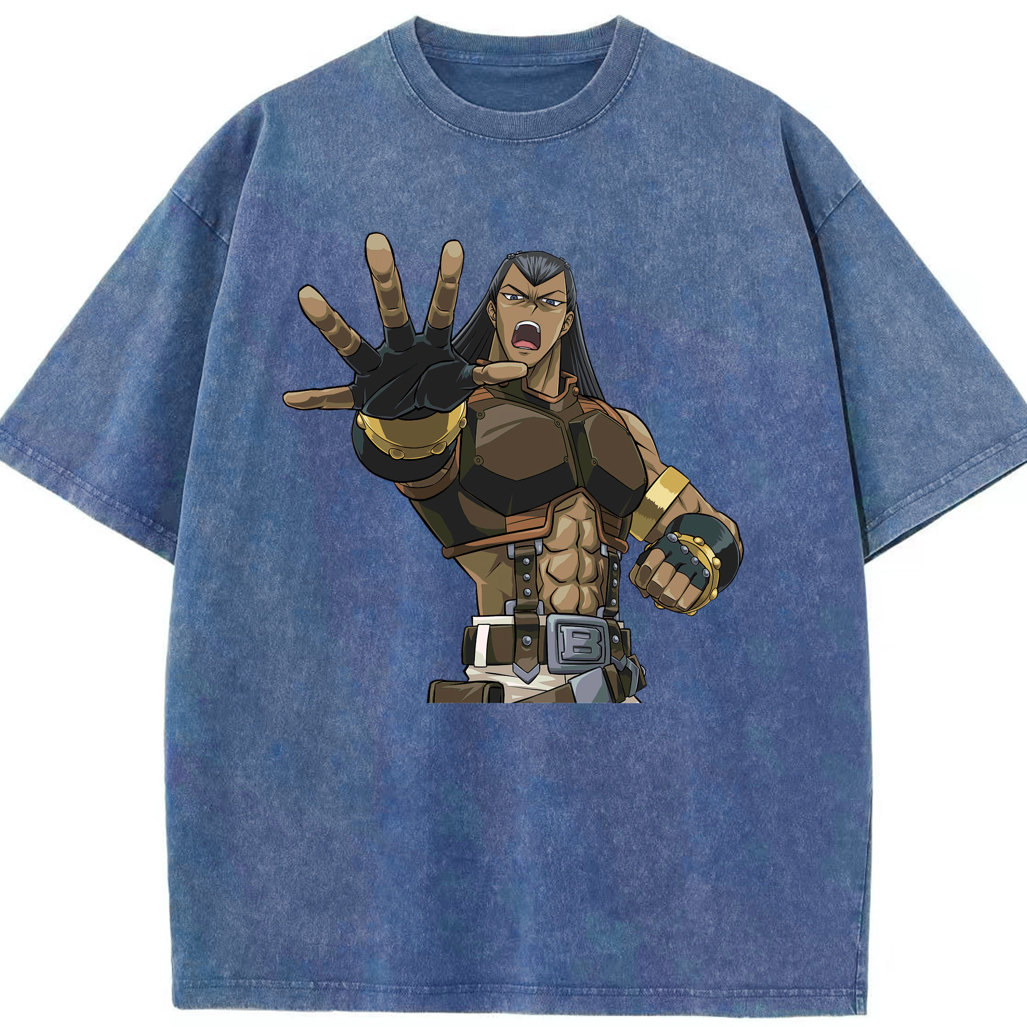 （画像用） 遊☆戯☆王 Yu-Gi-Oh! 綿100% ヴィンテージ風 半袖Tシャツ（フロントプリント）