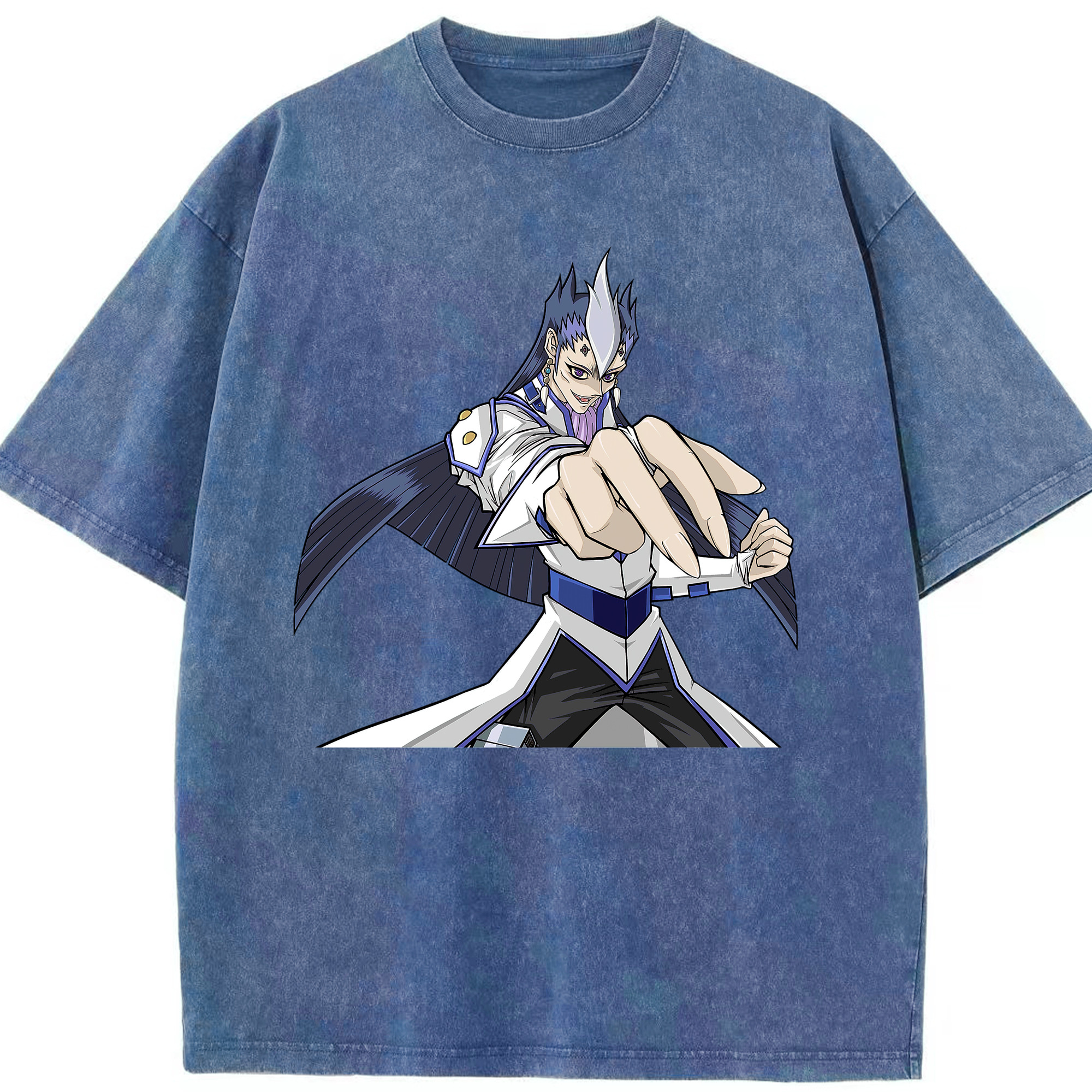 （画像用） 遊☆戯☆王 Yu-Gi-Oh! 綿100% ヴィンテージ風 半袖Tシャツ（フロントプリント）