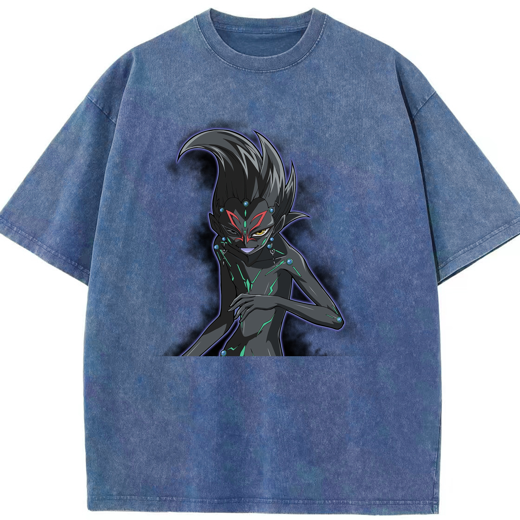 （画像用） 遊☆戯☆王 Yu-Gi-Oh! 綿100% ヴィンテージ風 半袖Tシャツ（フロントプリント）
