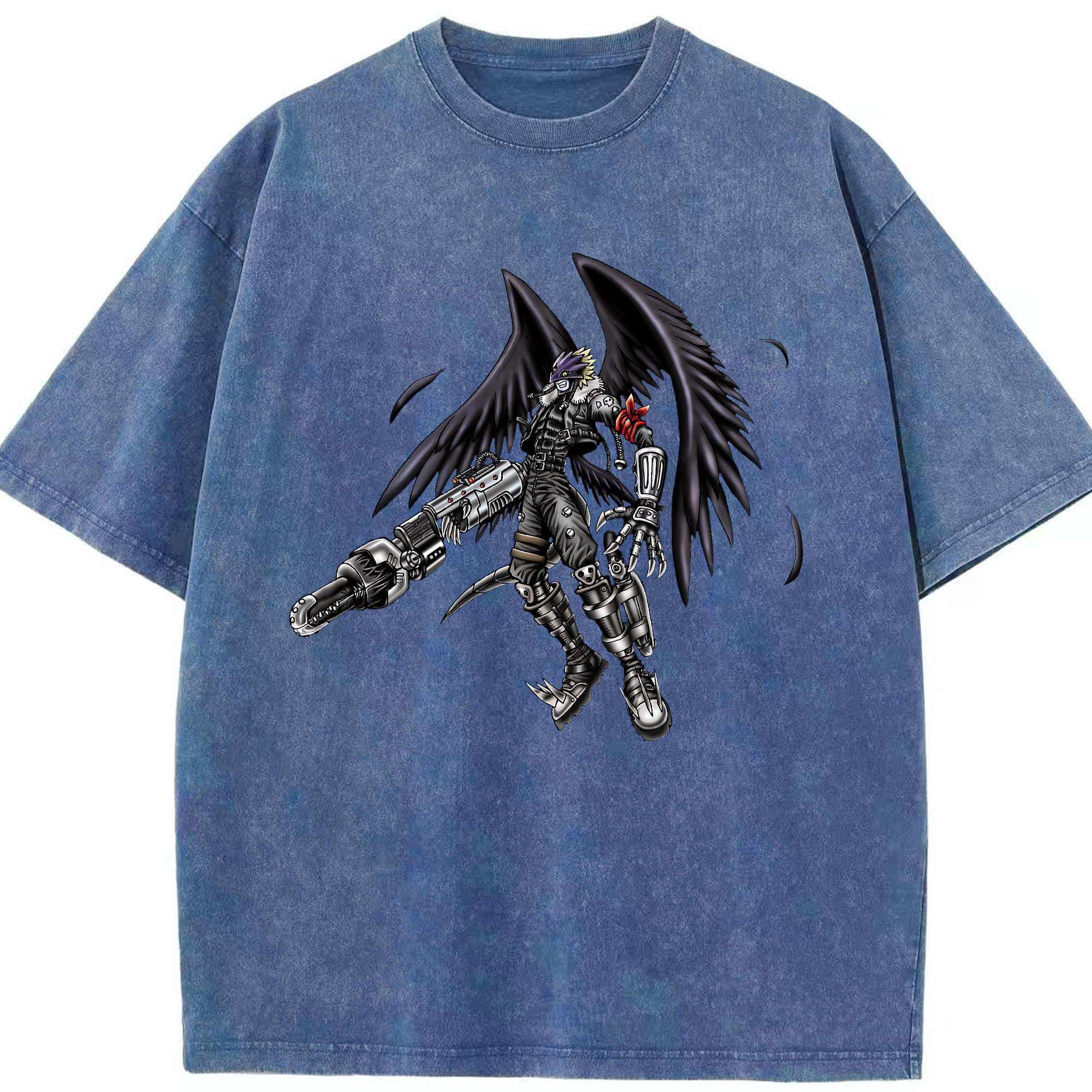 （画像用） 遊☆戯☆王 Yu-Gi-Oh! 綿100% ヴィンテージ風 半袖Tシャツ（フロントプリント）