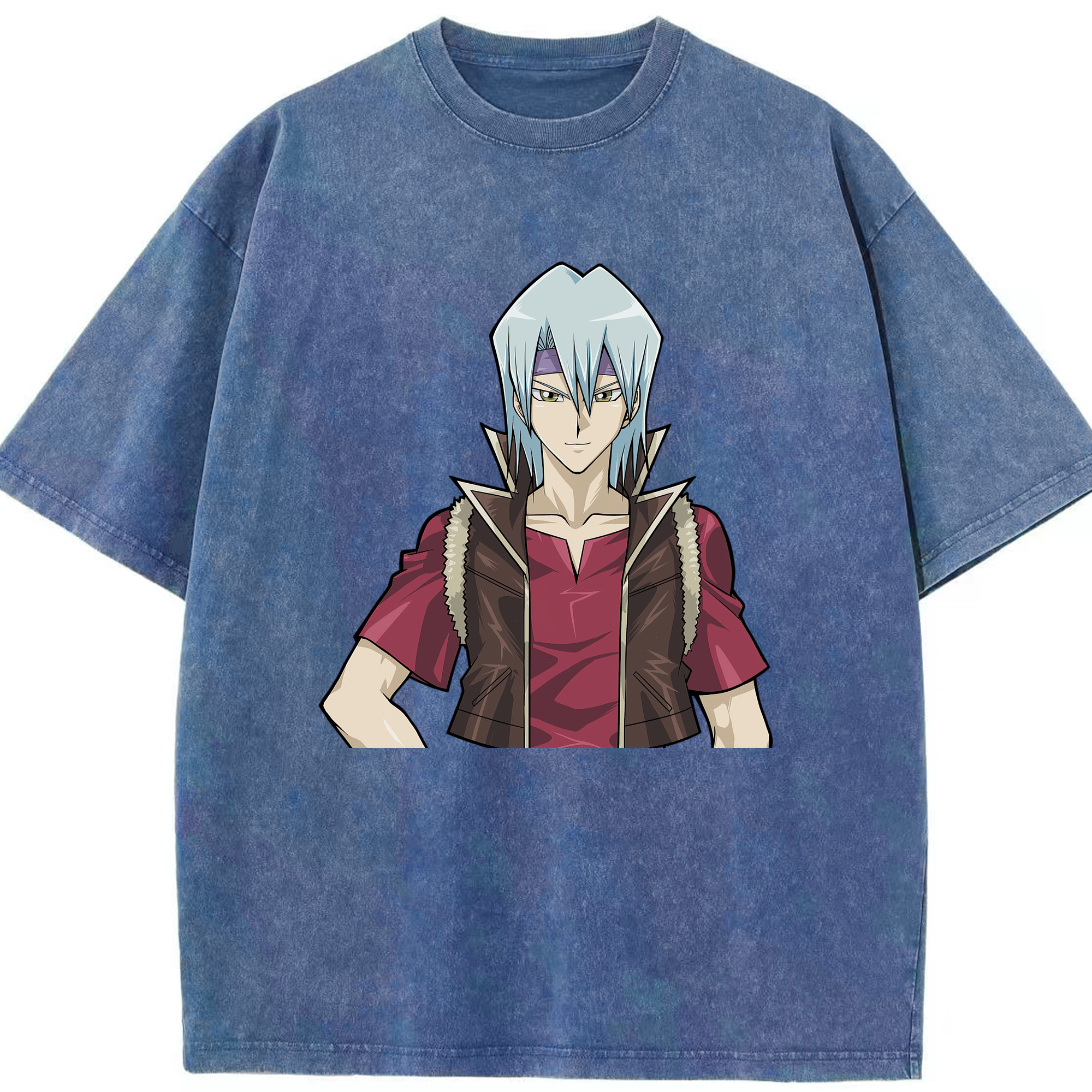 （画像用） 遊☆戯☆王 Yu-Gi-Oh! 綿100% ヴィンテージ風 半袖Tシャツ（フロントプリント）
