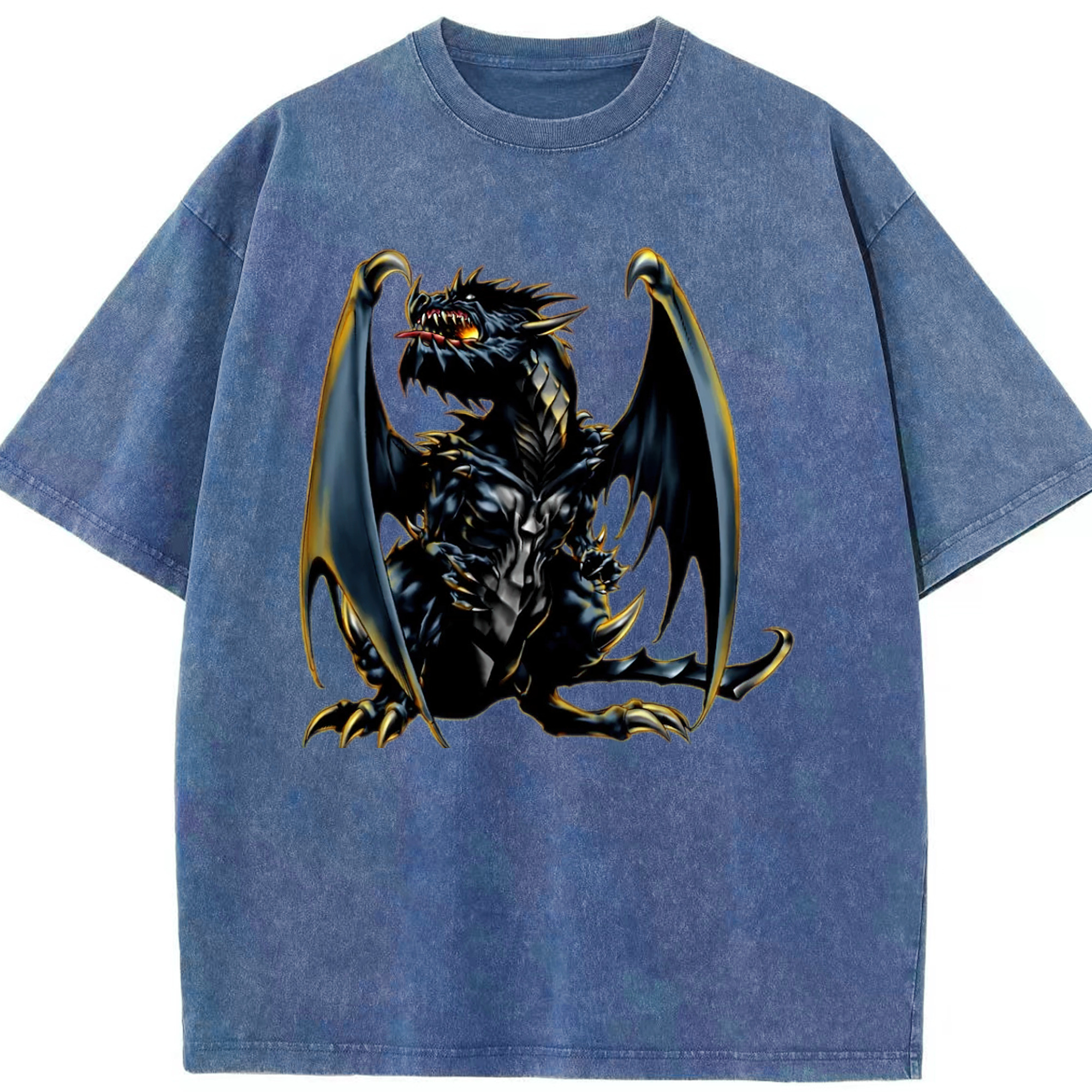 （画像用） 遊☆戯☆王 Yu-Gi-Oh! 綿100% ヴィンテージ風 半袖Tシャツ（フロントプリント）