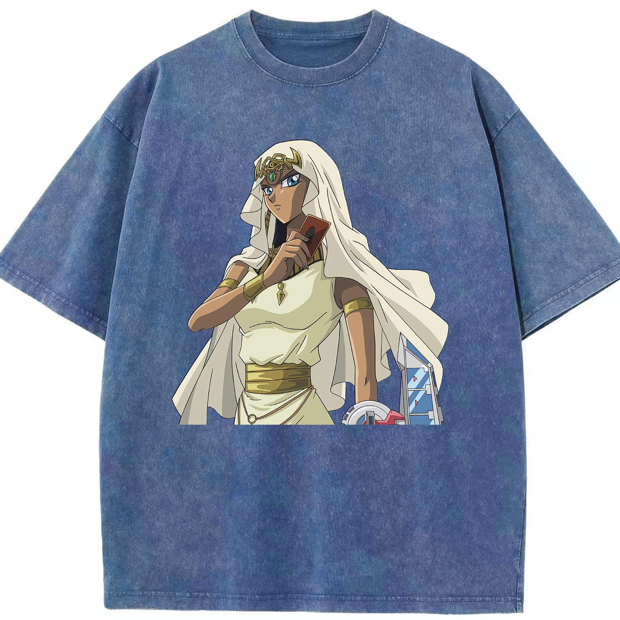 （画像用） 遊☆戯☆王 Yu-Gi-Oh! 綿100% ヴィンテージ風 半袖Tシャツ（フロントプリント）