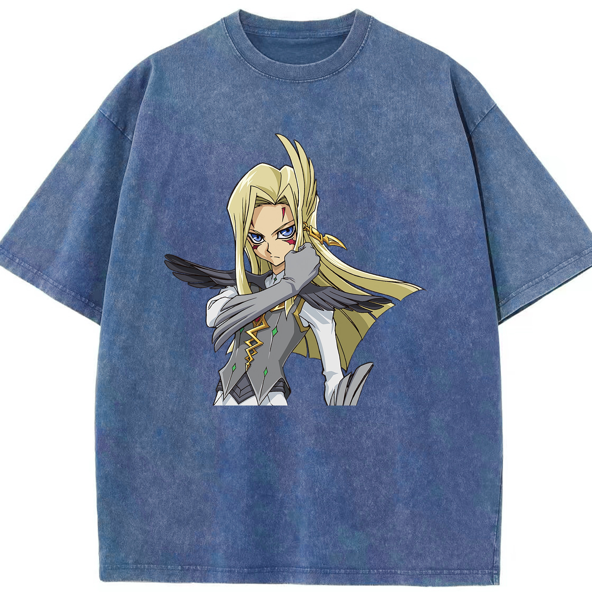 （画像用） 遊☆戯☆王 Yu-Gi-Oh! 綿100% ヴィンテージ風 半袖Tシャツ（フロントプリント）