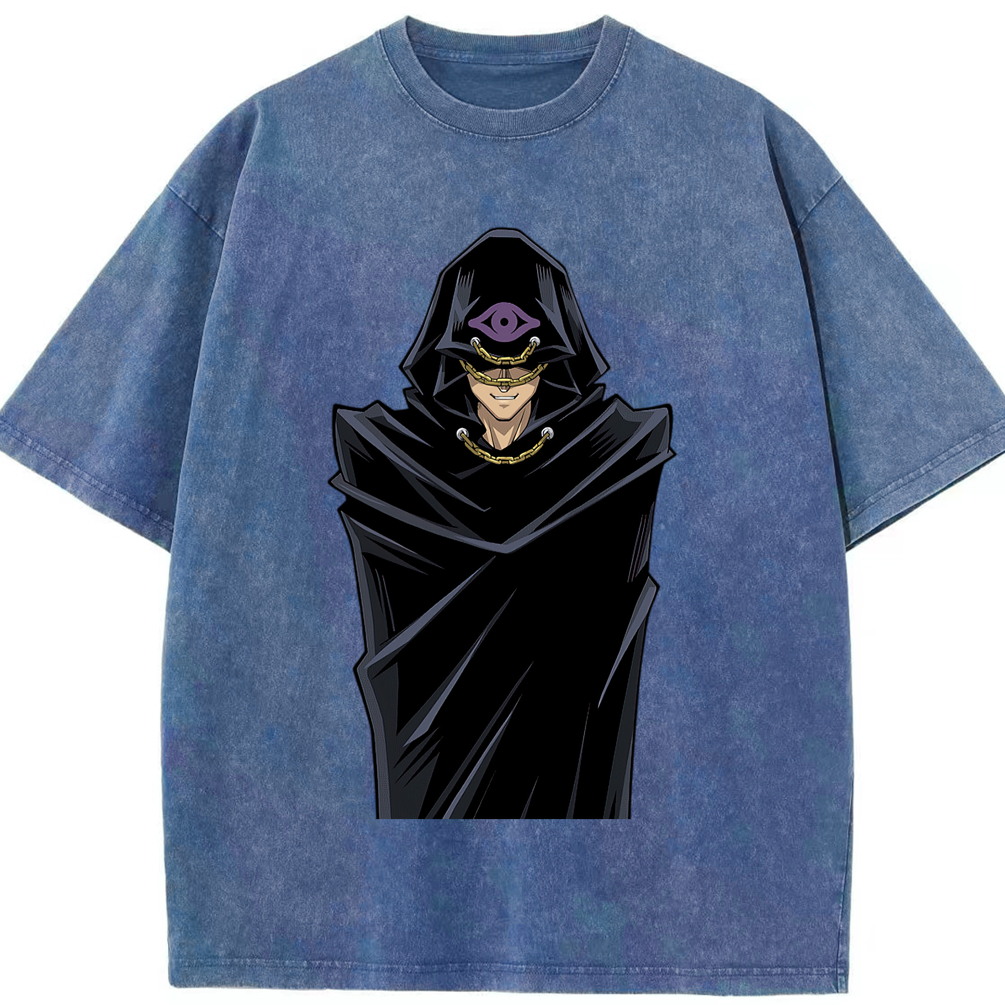 （画像用） 遊☆戯☆王 Yu-Gi-Oh! 綿100% ヴィンテージ風 半袖Tシャツ（フロントプリント）