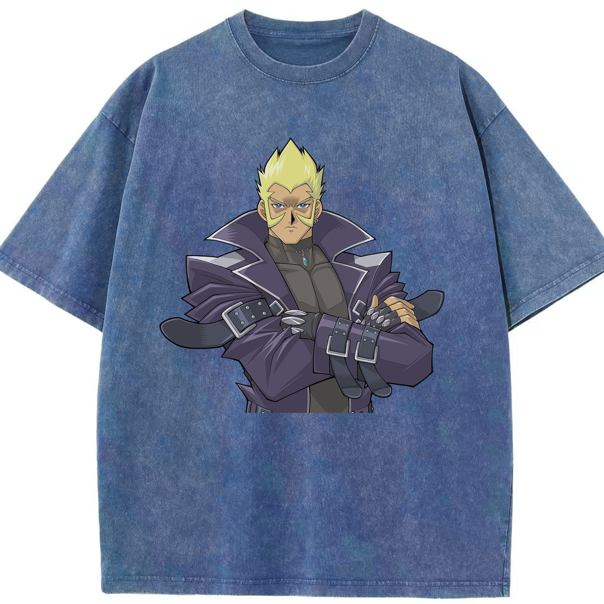 （画像用） 遊☆戯☆王 Yu-Gi-Oh! 綿100% ヴィンテージ風 半袖Tシャツ（フロントプリント）