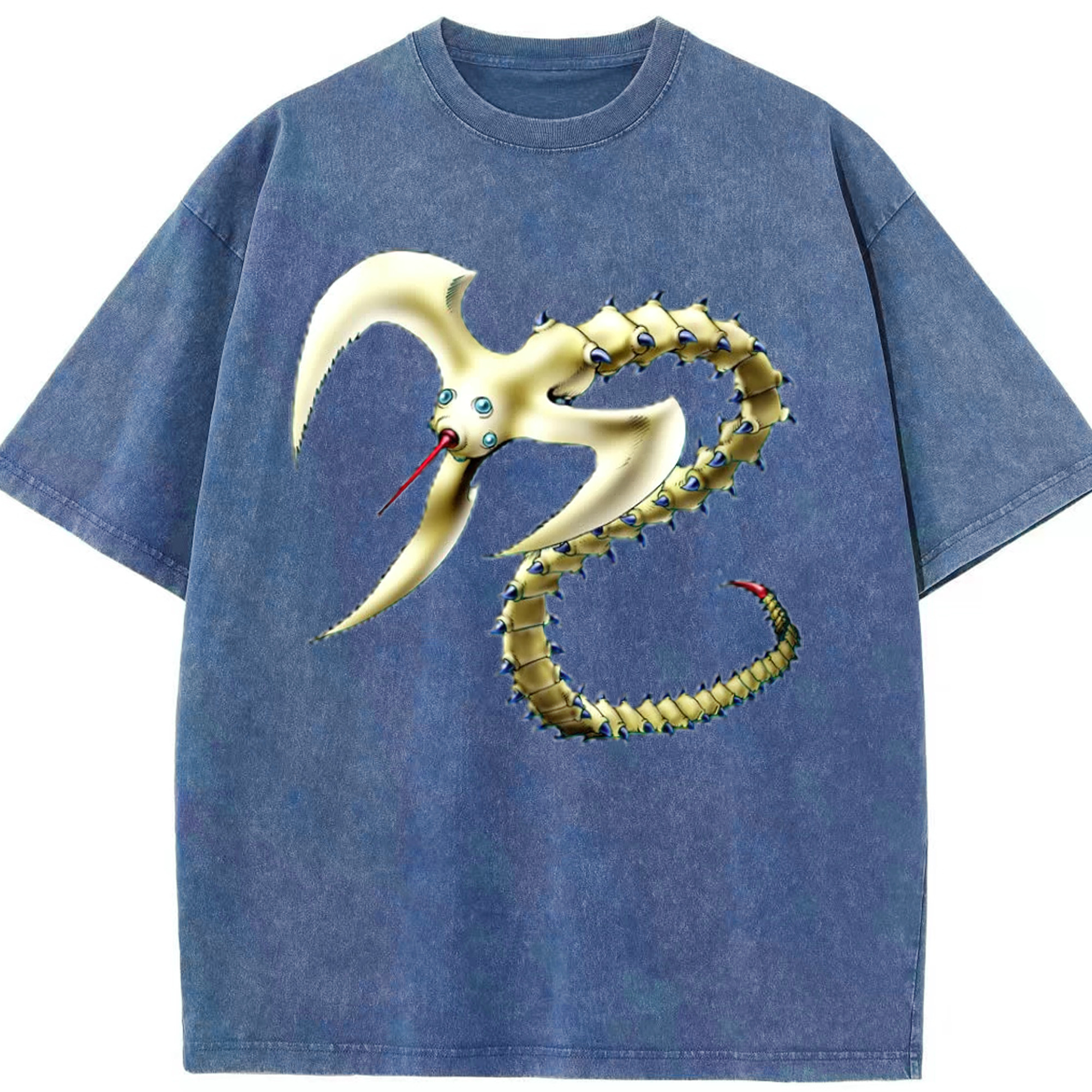（画像用） 遊☆戯☆王 Yu-Gi-Oh! 綿100% ヴィンテージ風 半袖Tシャツ（フロントプリント）